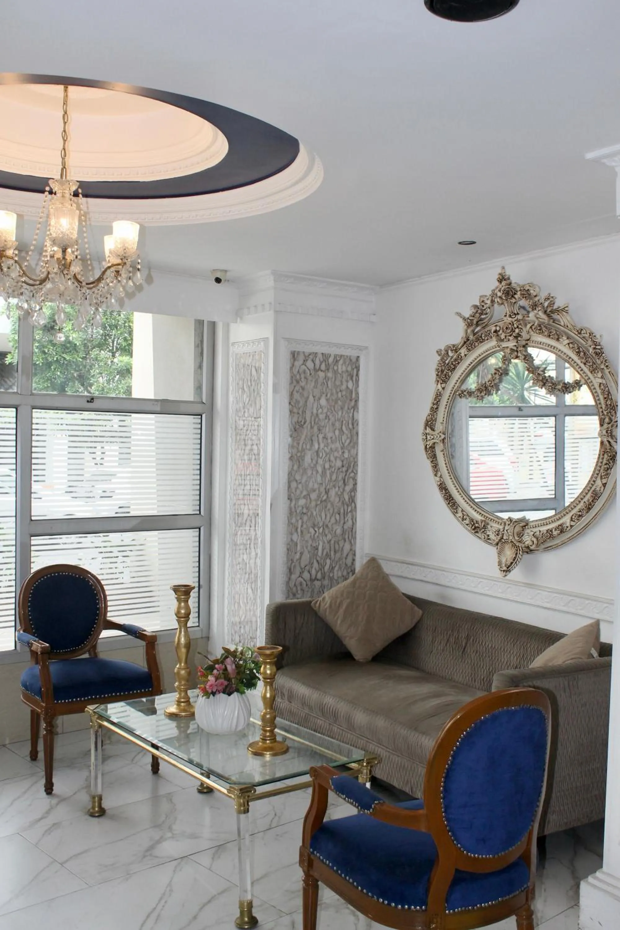 Living room in Hotel Presidente Internacional