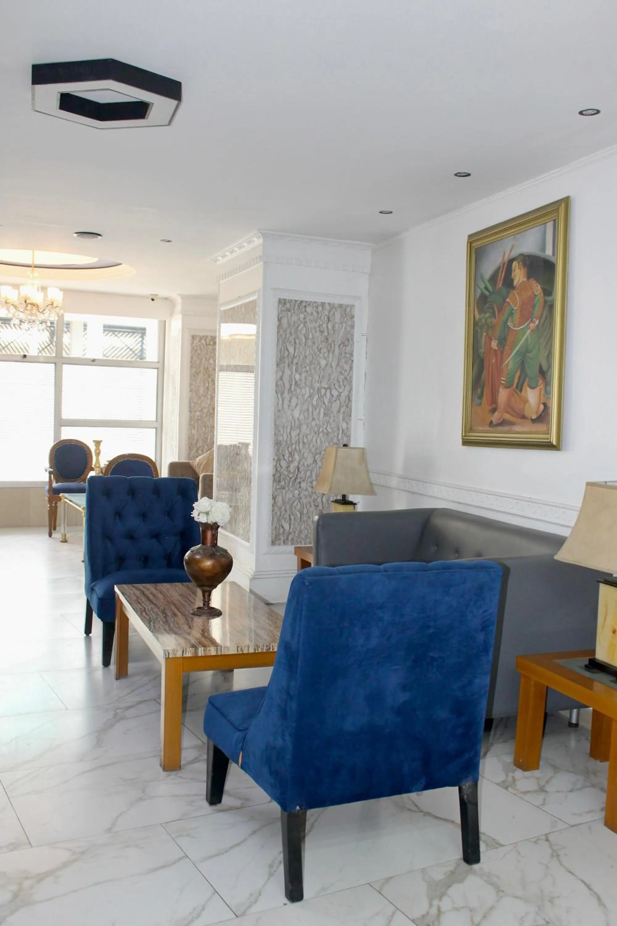 Living room in Hotel Presidente Internacional