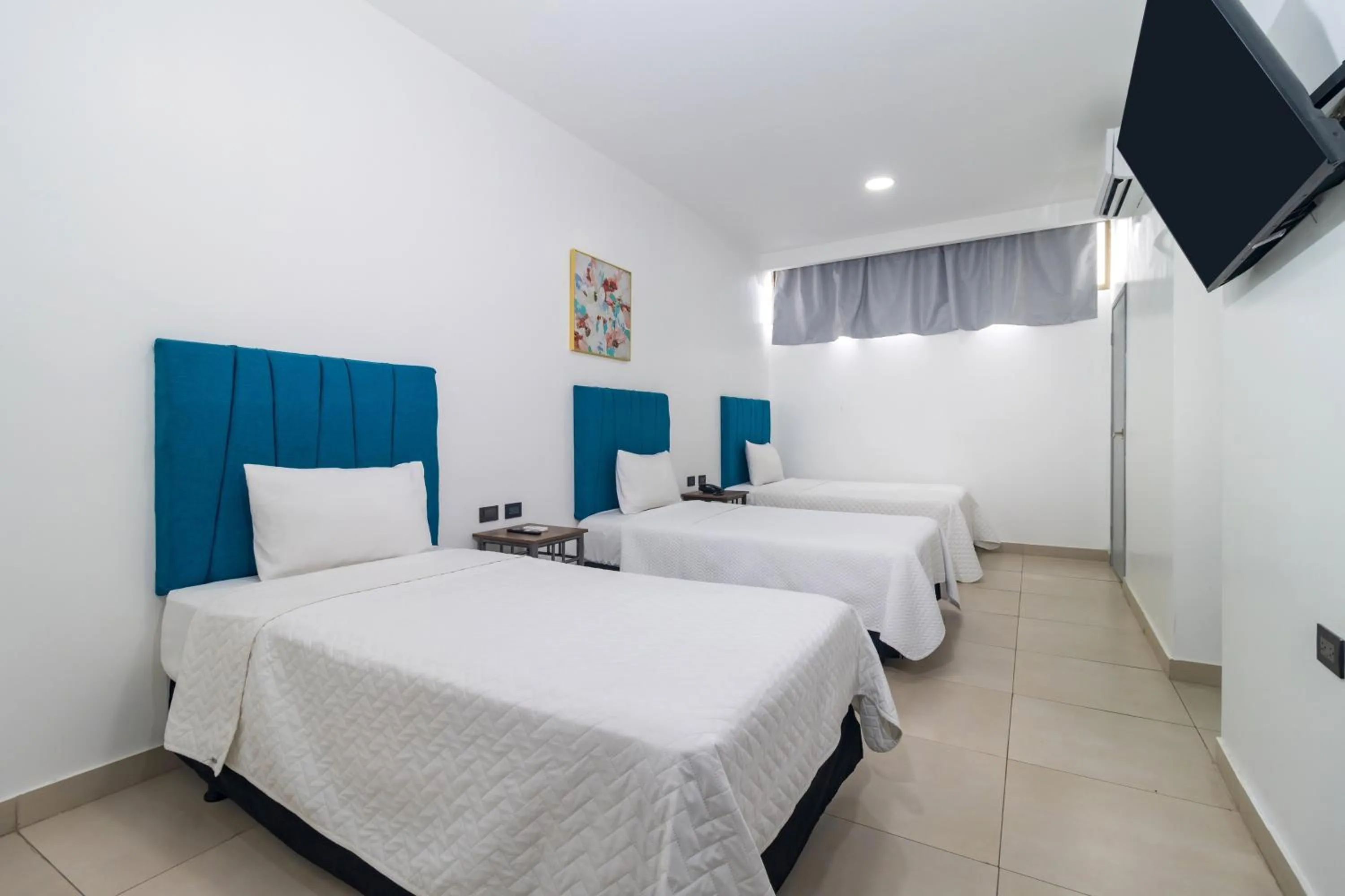 Bed in Hotel Presidente Internacional