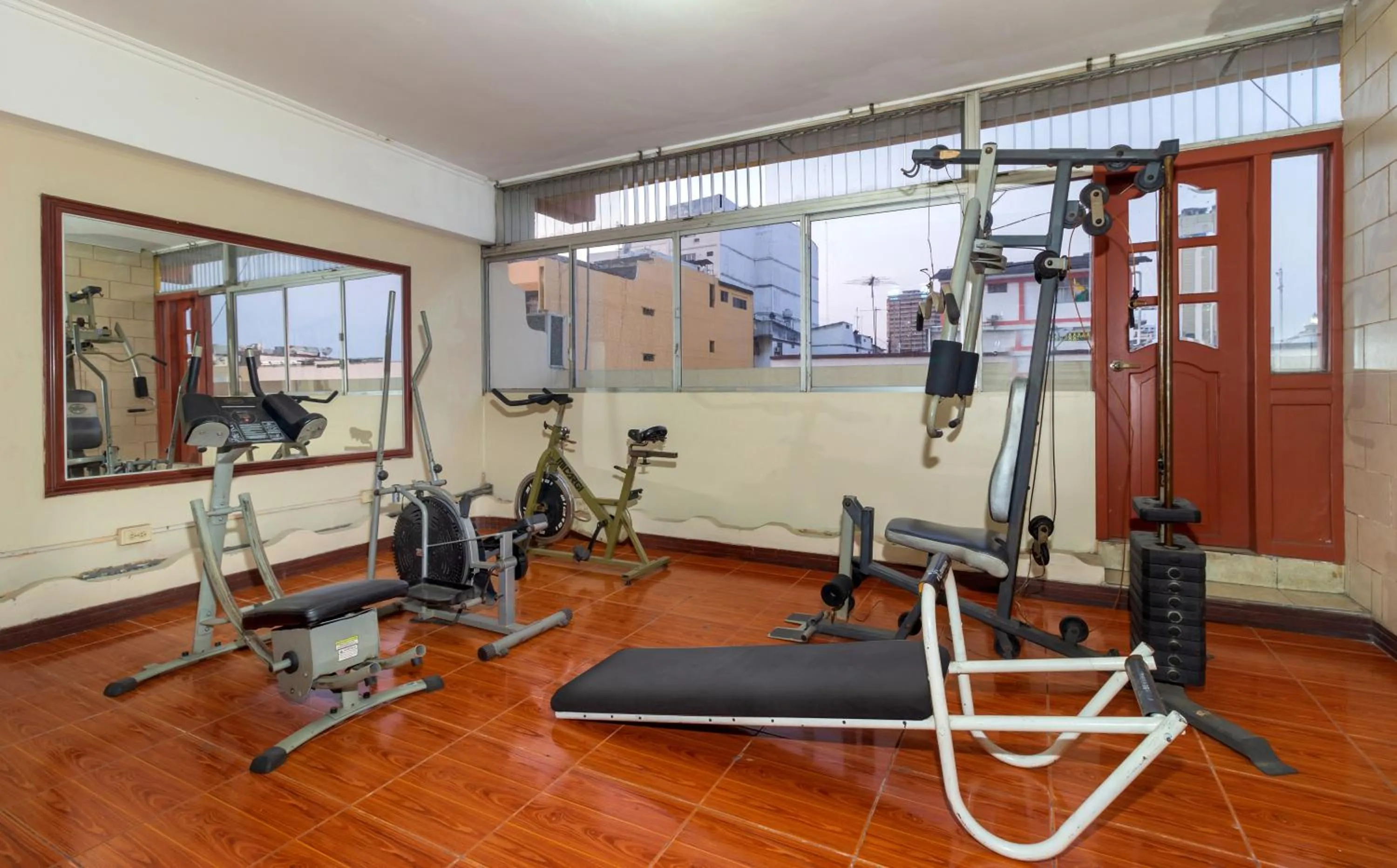 Fitness centre/facilities in Hotel Malecon Inn