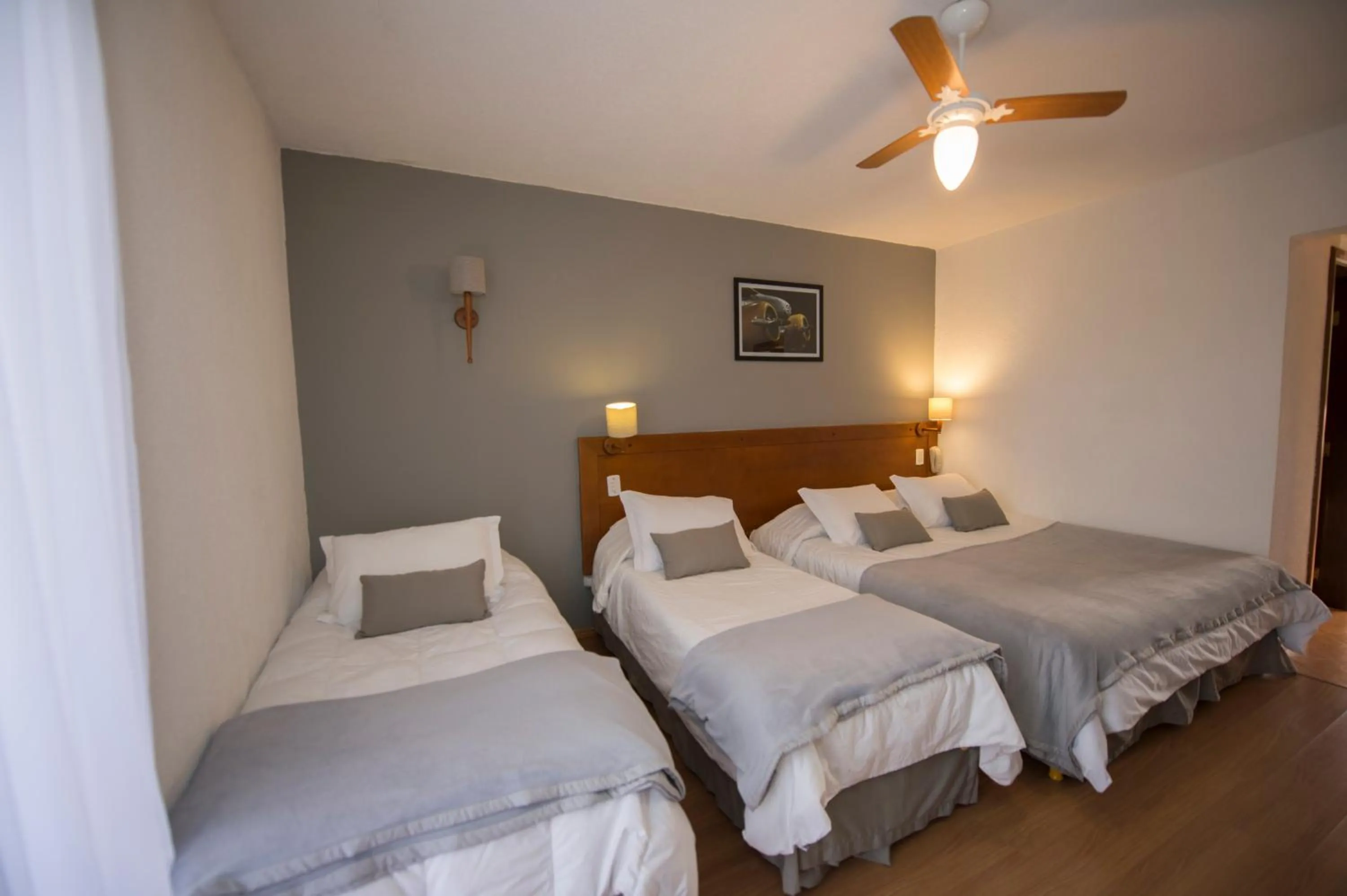 Bed in Pousada Constellation Lodge