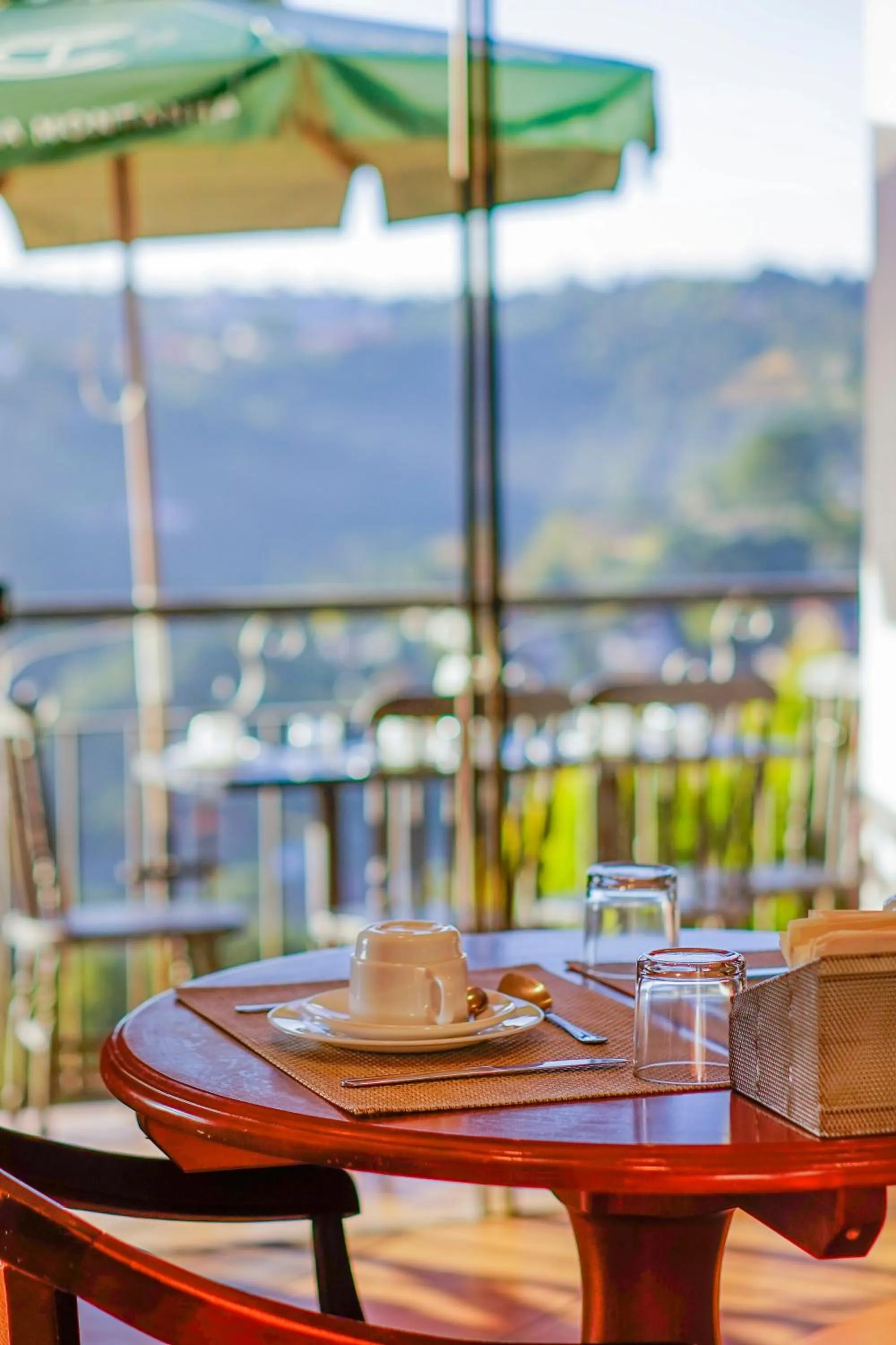 Patio in Pousada Constellation Lodge