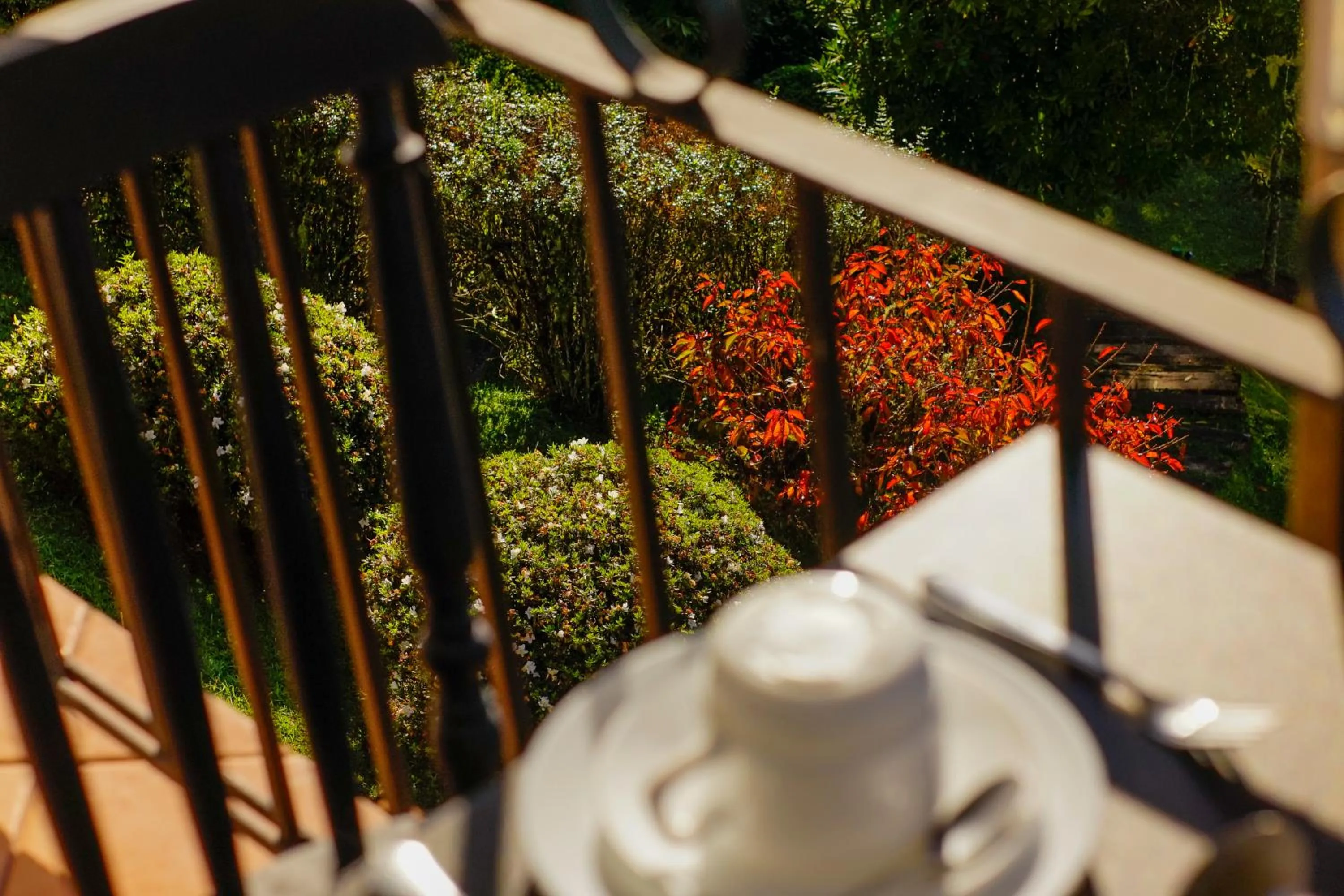 Patio in Pousada Constellation Lodge