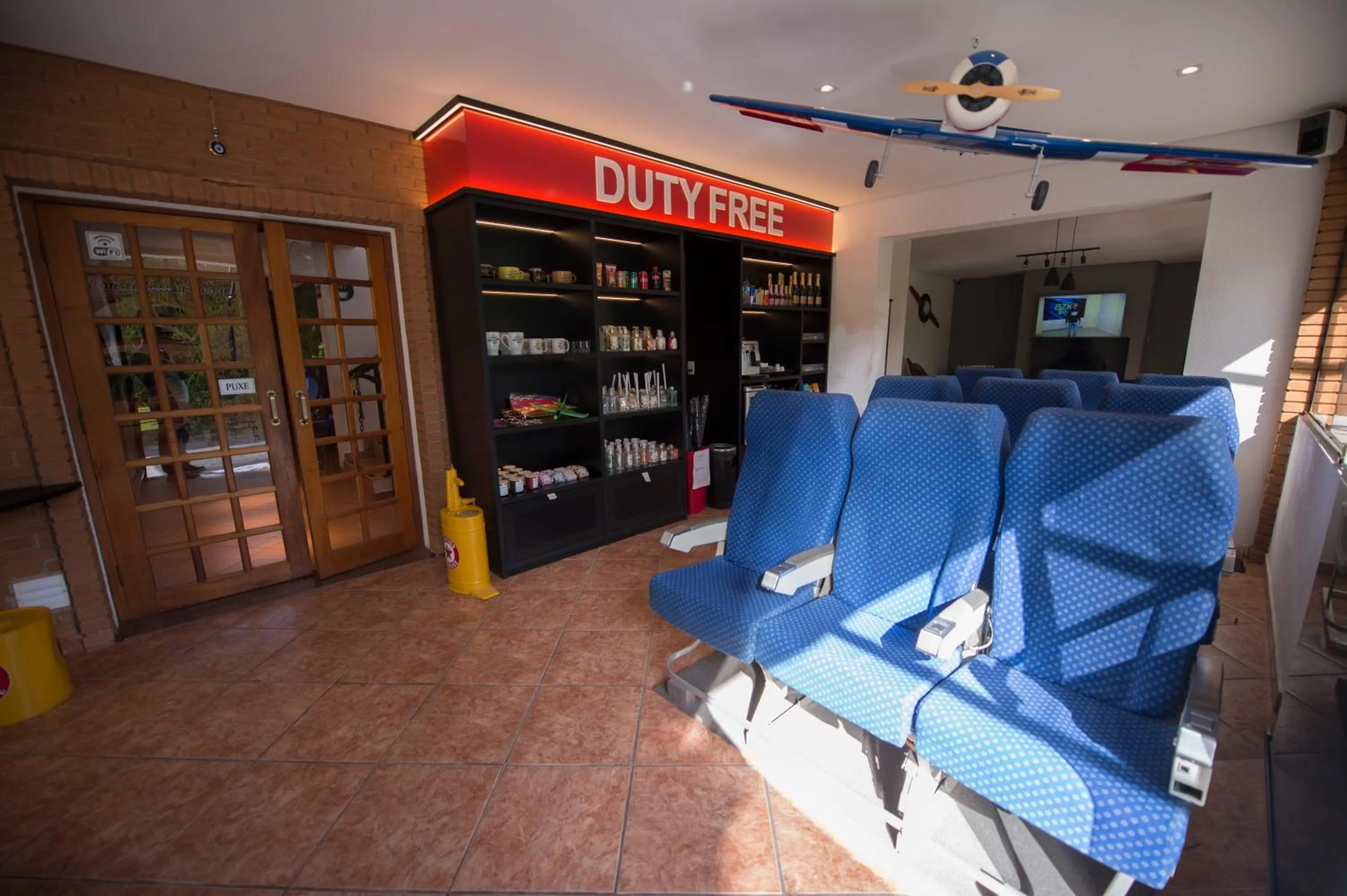 Lobby or reception in Pousada Constellation Lodge