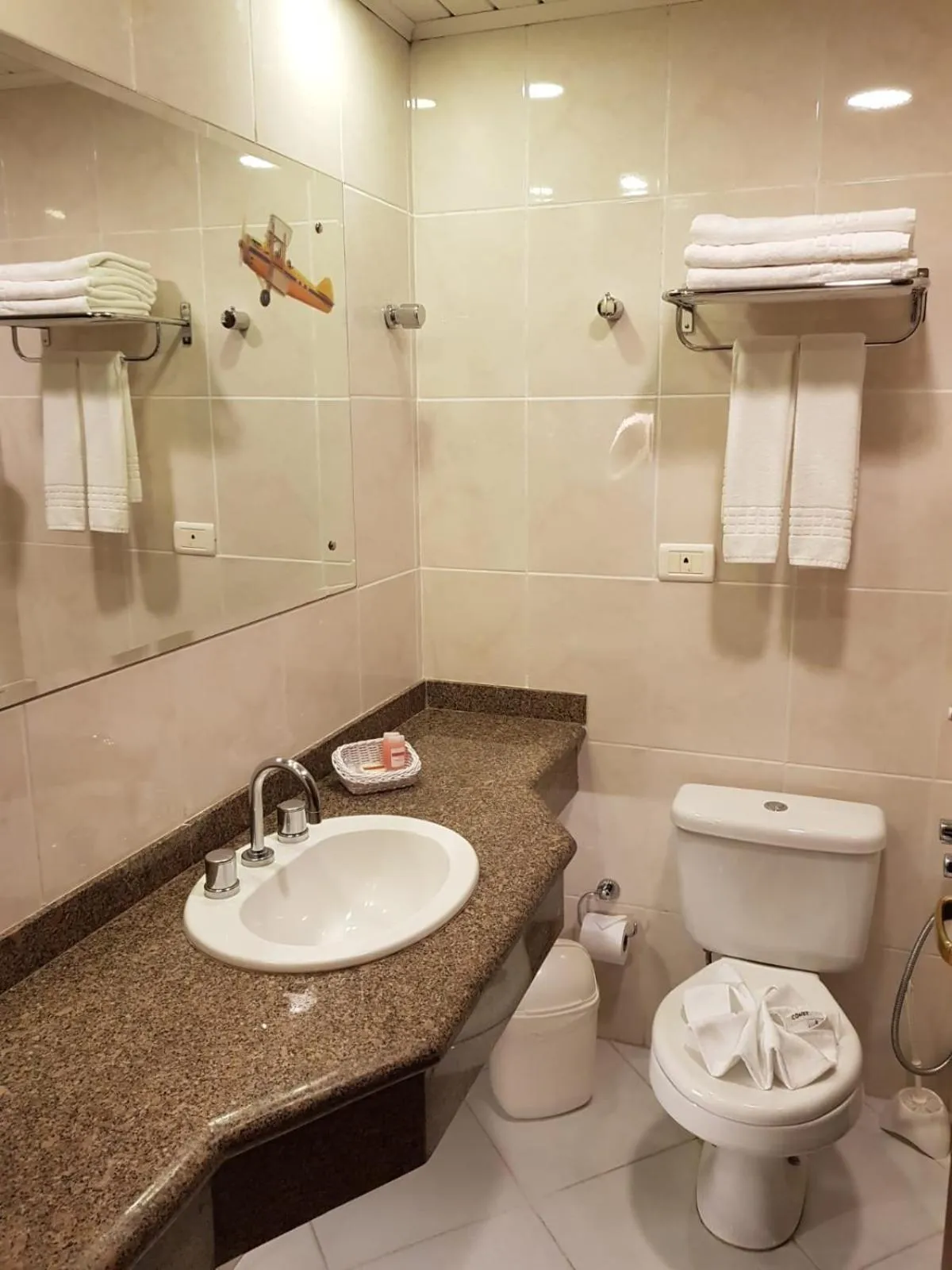 Toilet in Pousada Constellation Lodge