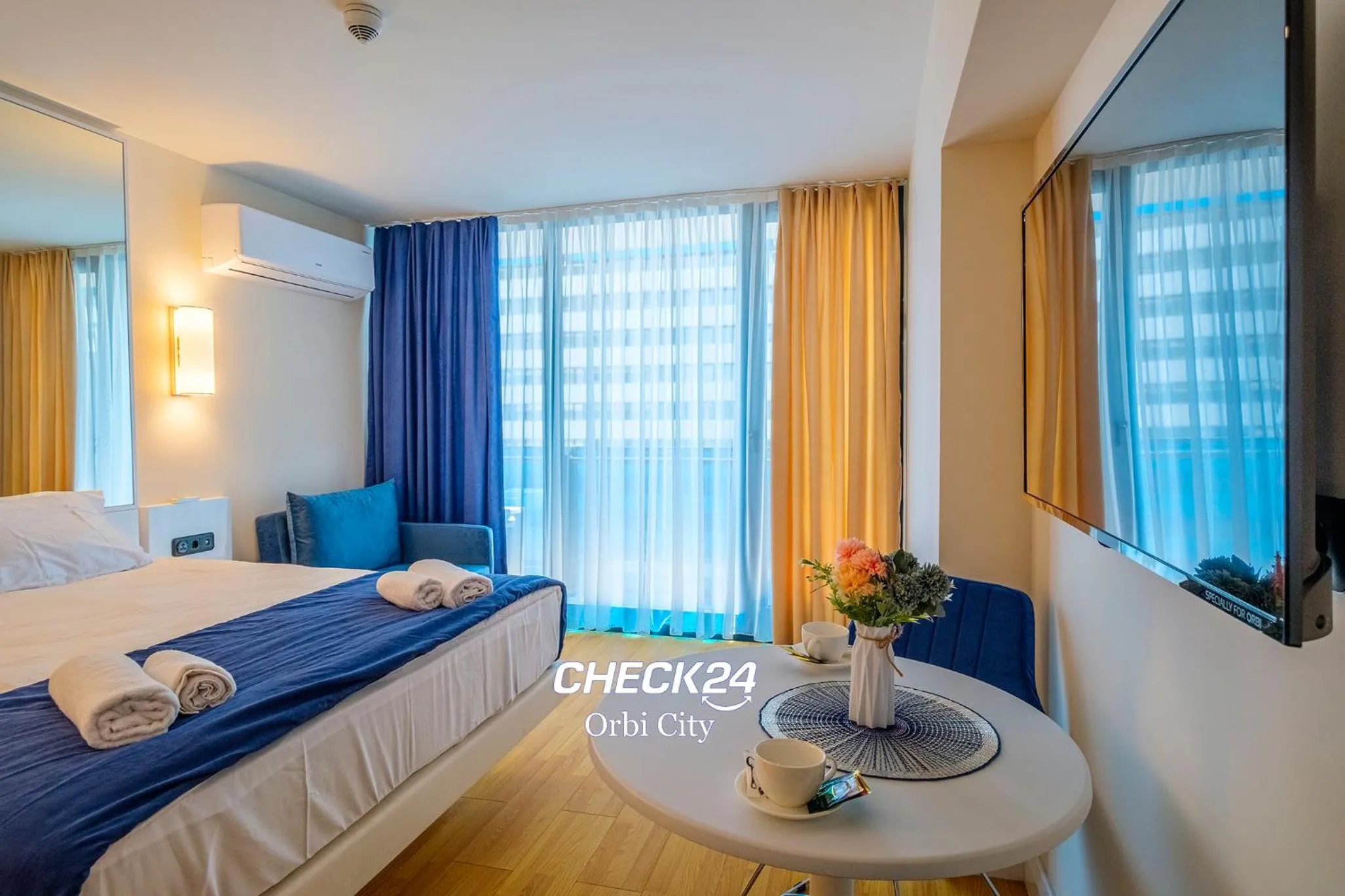 Bed in CHECK 24 orbi city