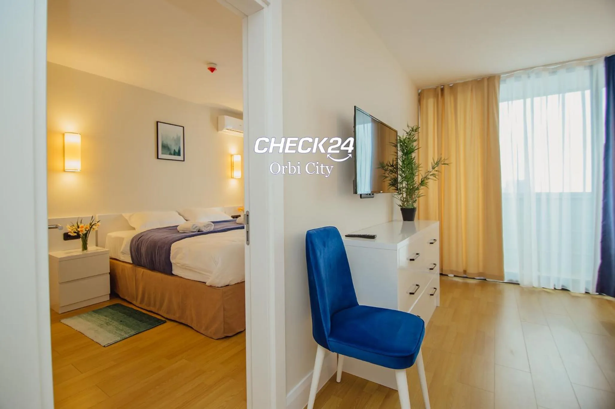 Bed in CHECK 24 orbi city