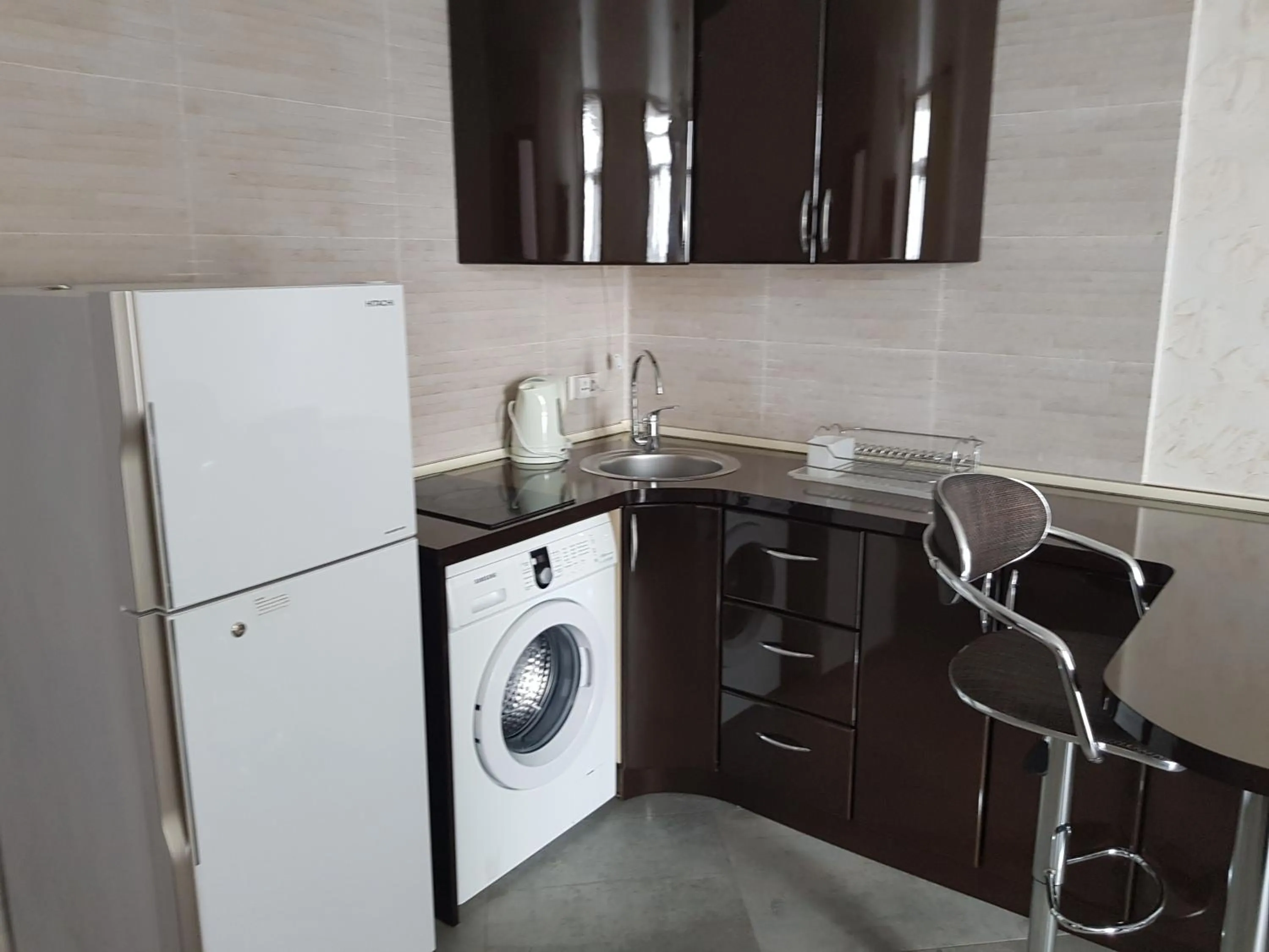 Kitchen or kitchenette in Viva Blue Batumi