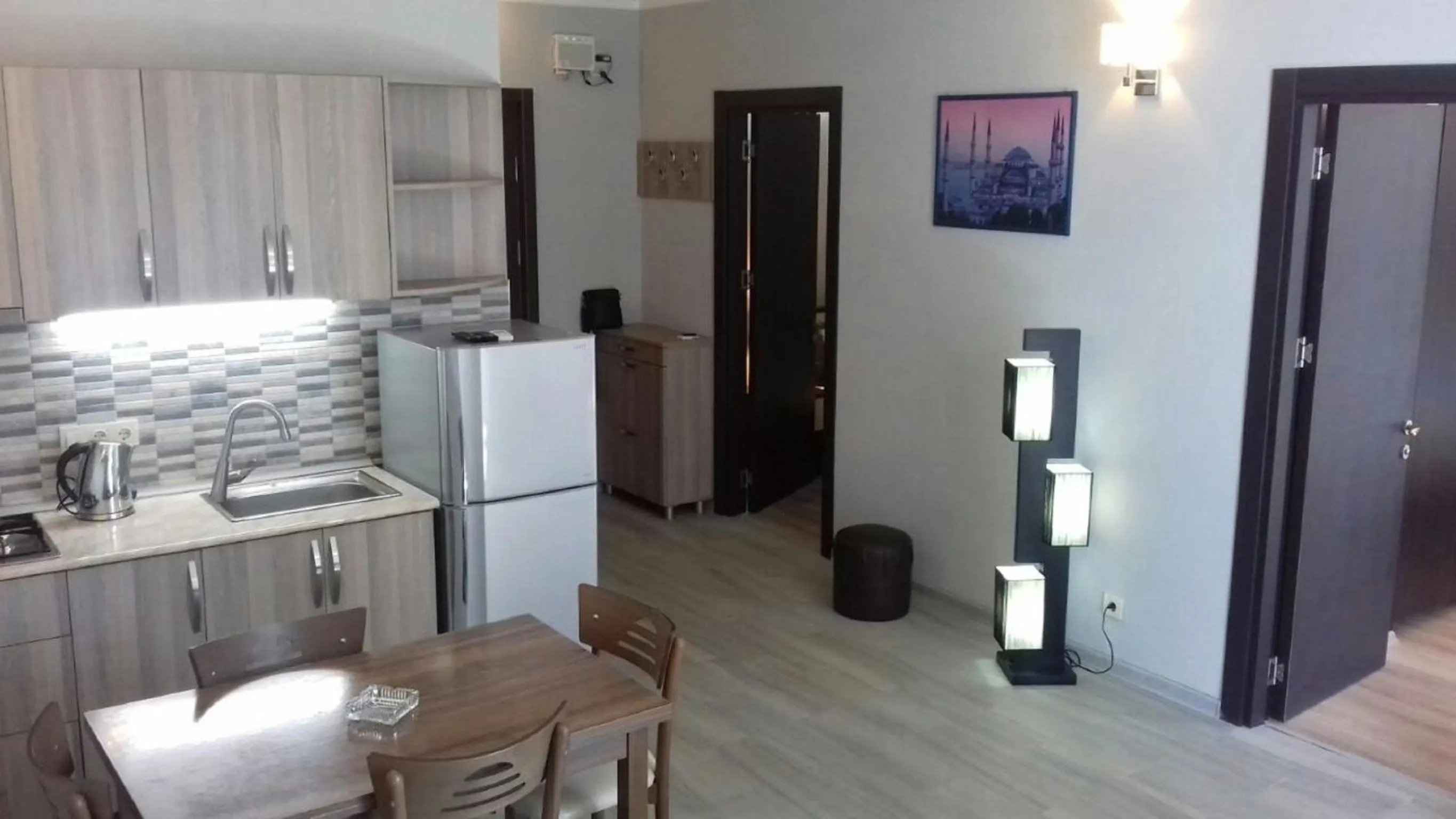 Kitchen or kitchenette in Viva Blue Batumi