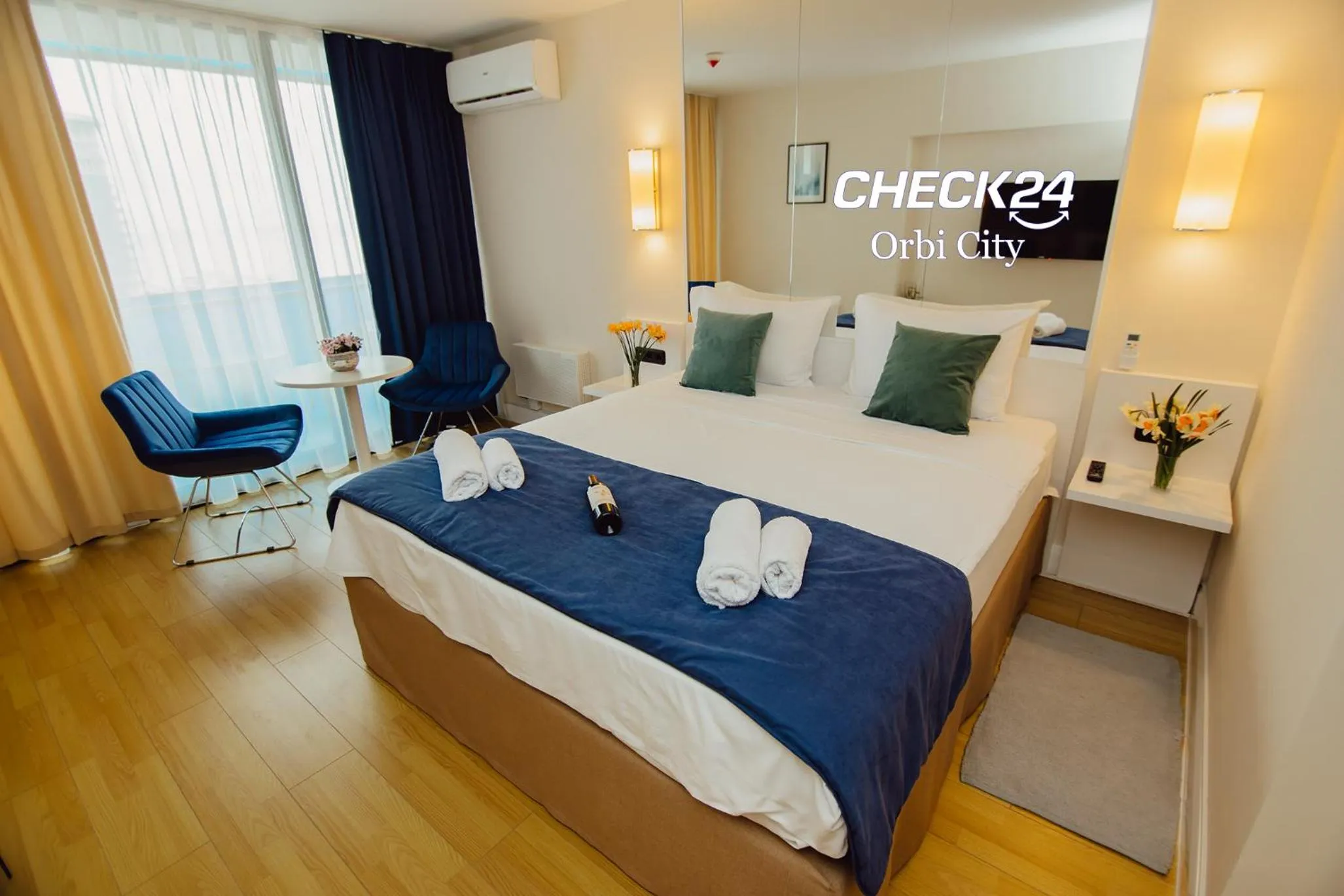 Bed in CHECK 24 orbi city
