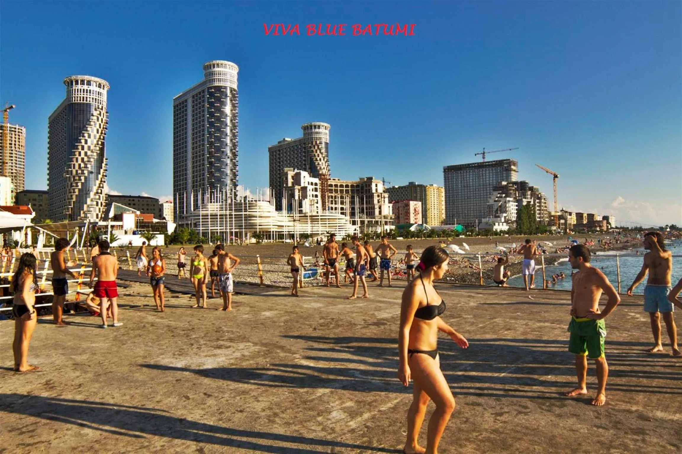 Beach in Viva Blue Batumi