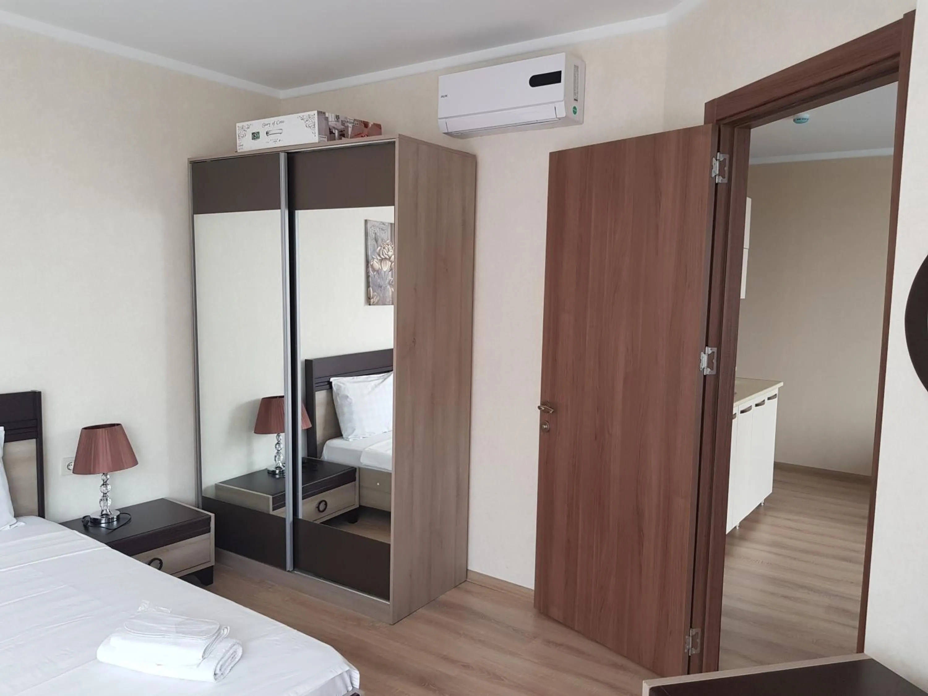 Bedroom, Bed in Viva Blue Batumi