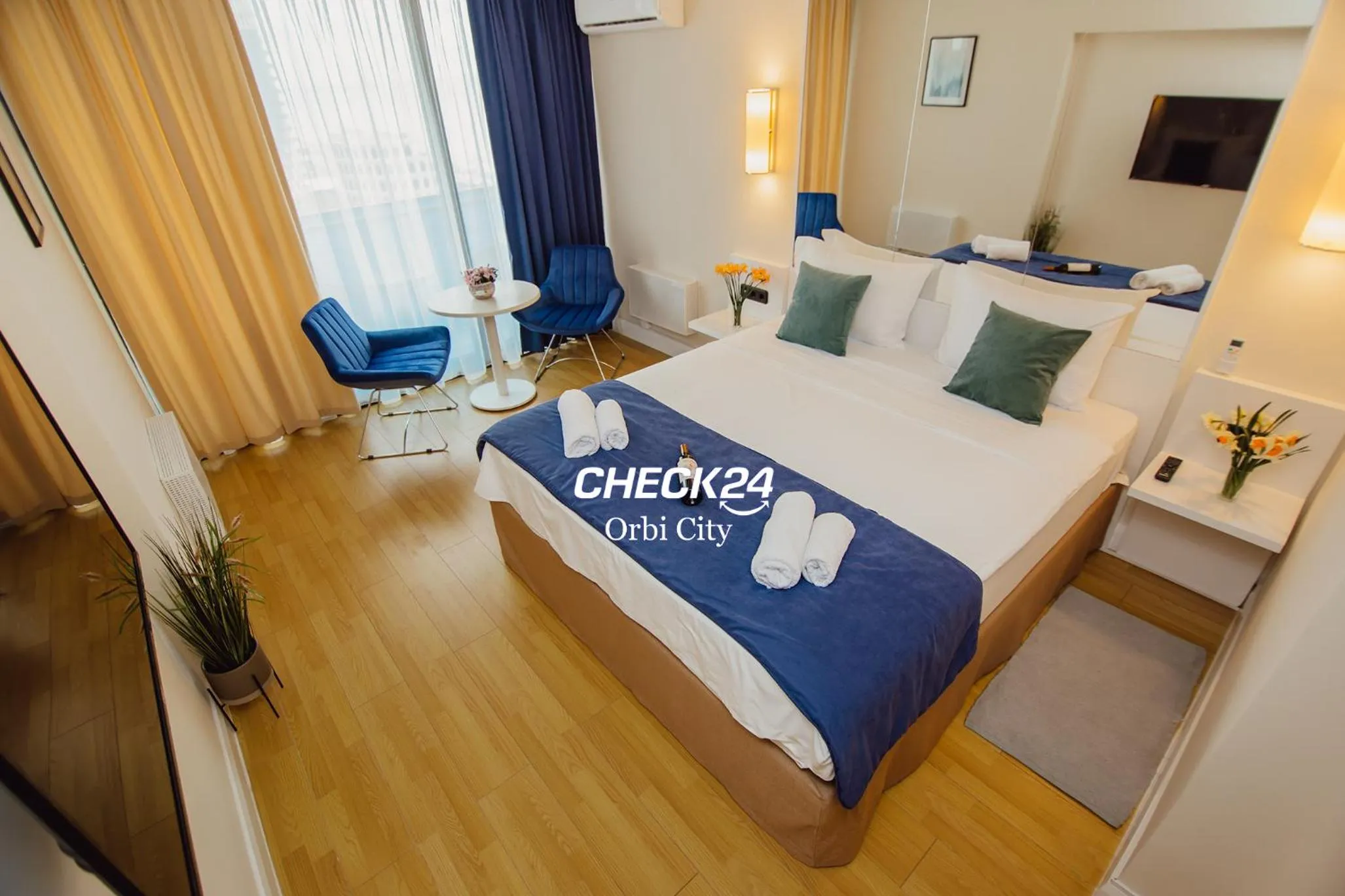 Bed in CHECK 24 orbi city