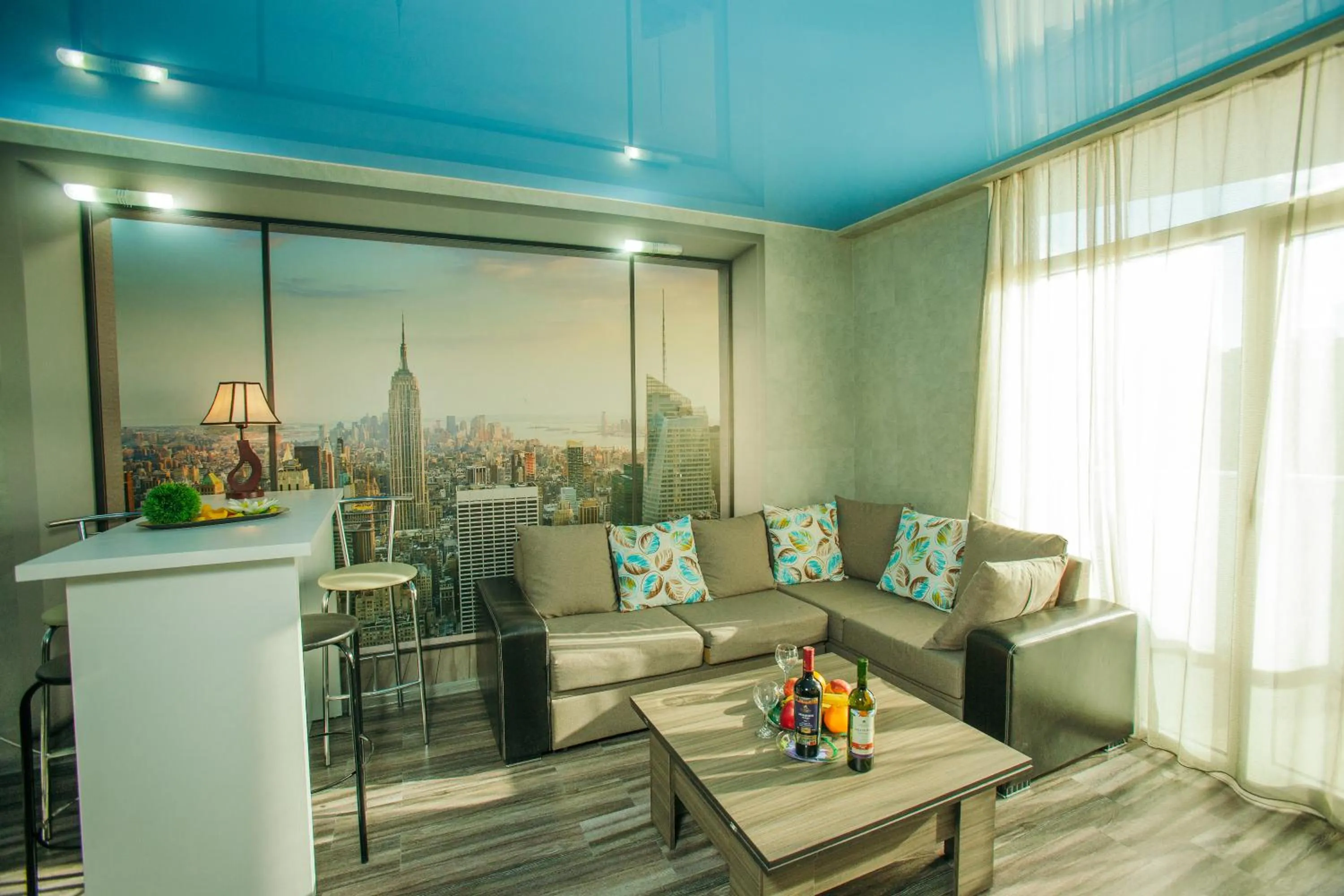 Kitchen or kitchenette in Viva Blue Batumi