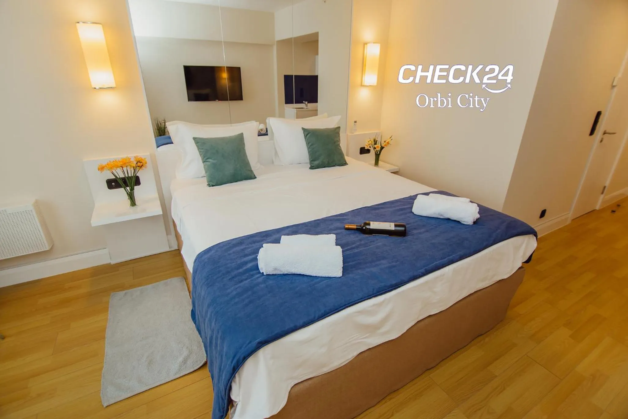 Bed in CHECK 24 orbi city