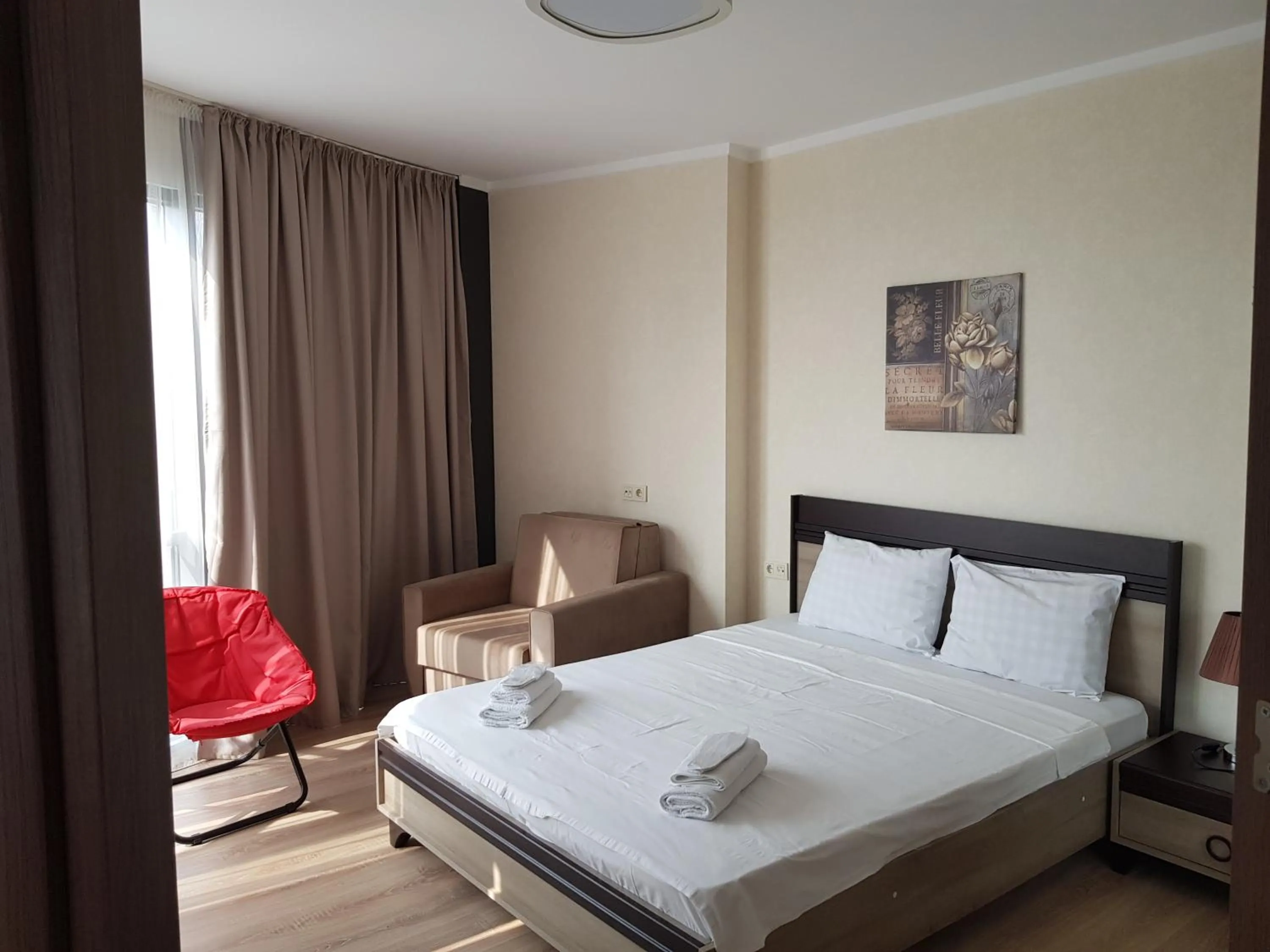 Bedroom, Bed in Viva Blue Batumi