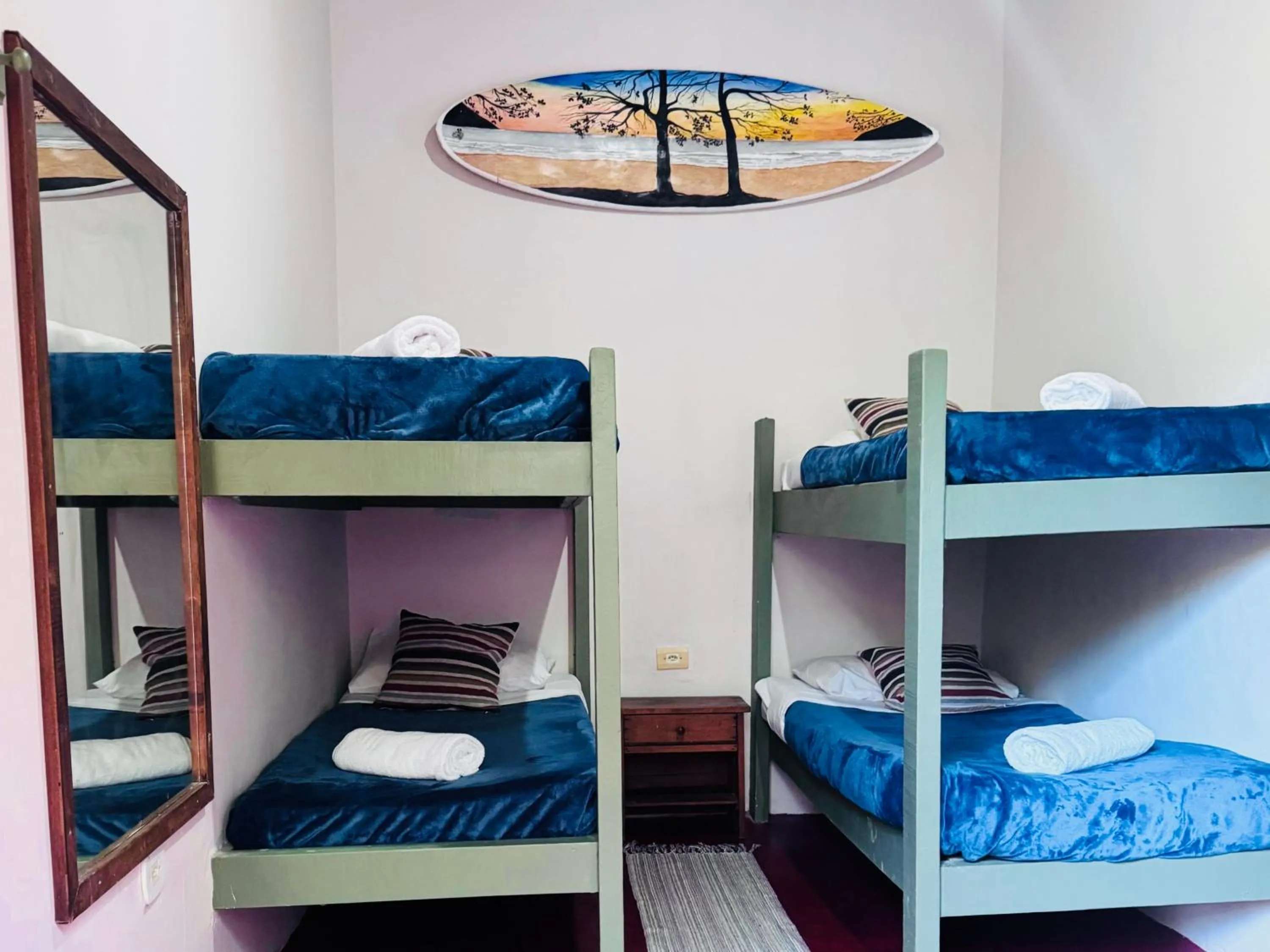 Bed in Pousada da Rosa