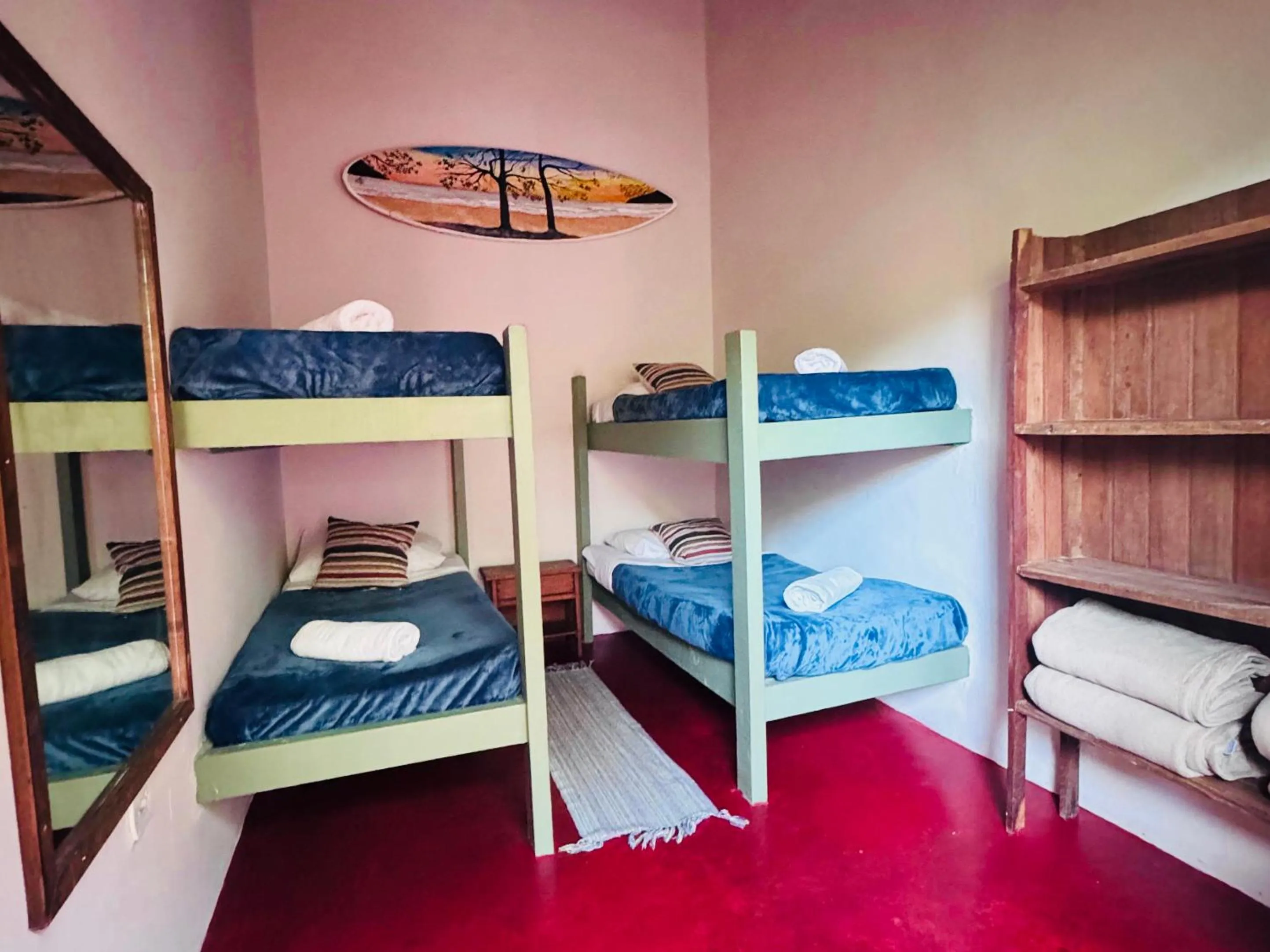 Bed in Pousada da Rosa