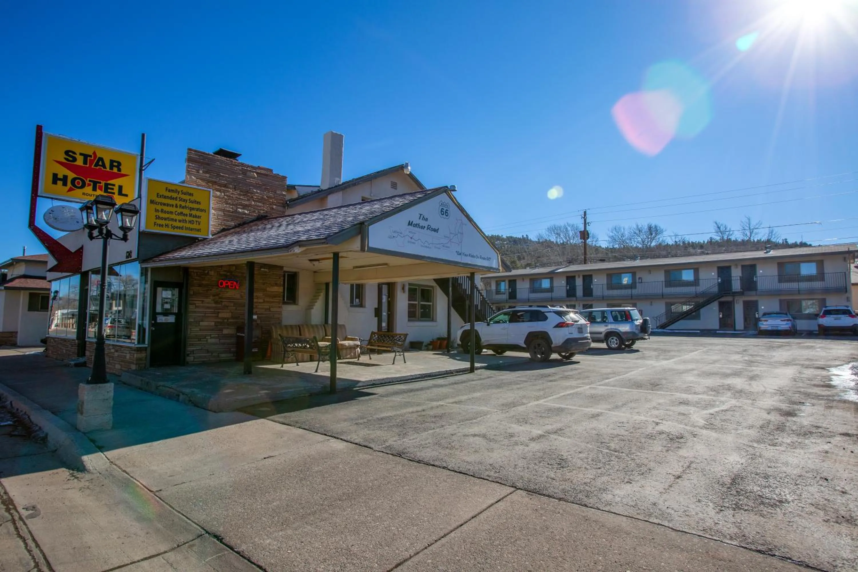 Property building in Star Route 66 Grand Canyon