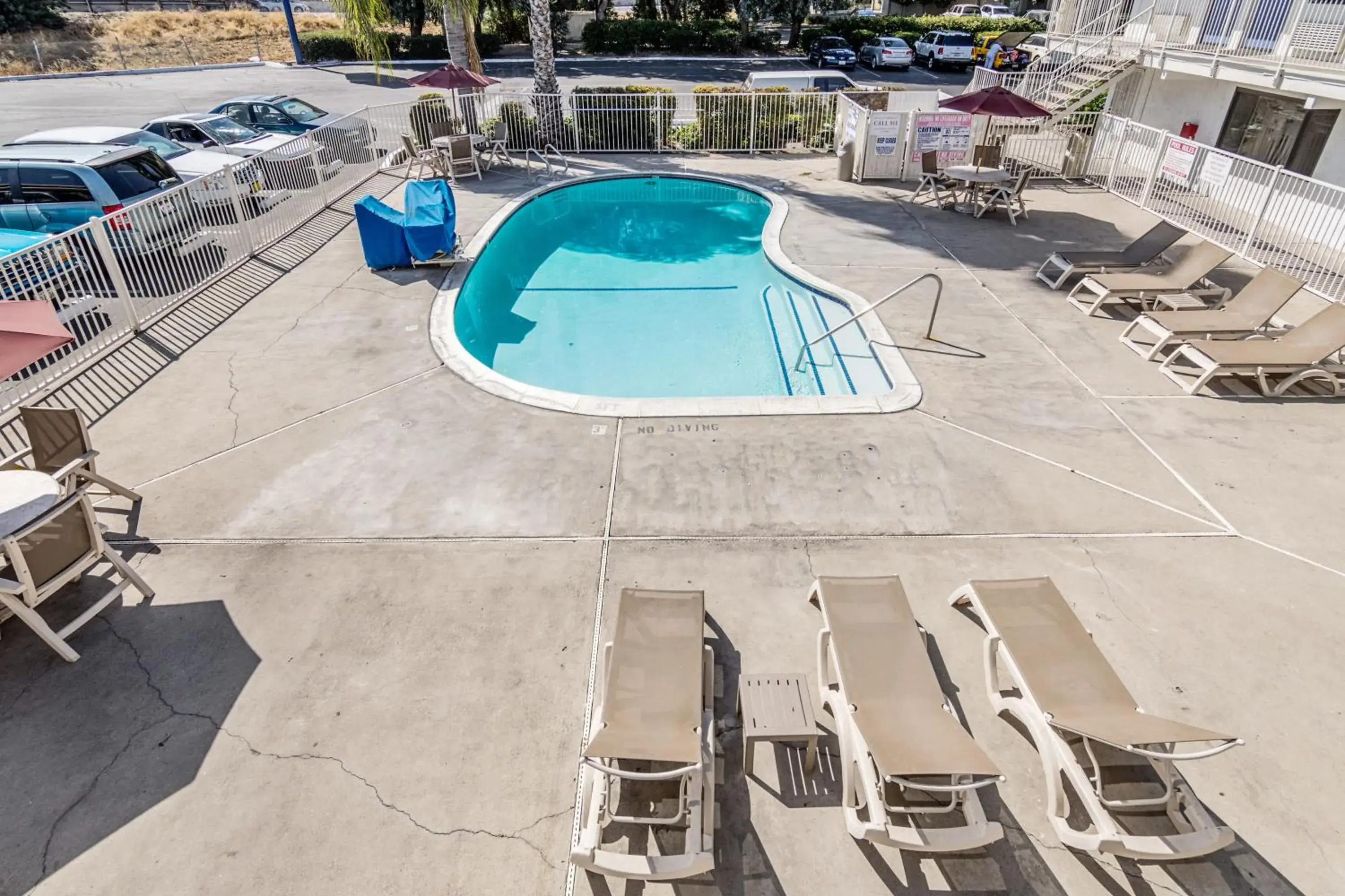 Swimming pool, Pool View in Motel 6-Modesto, CA Swimming pool, Pool View in Motel 6-Modesto, CA