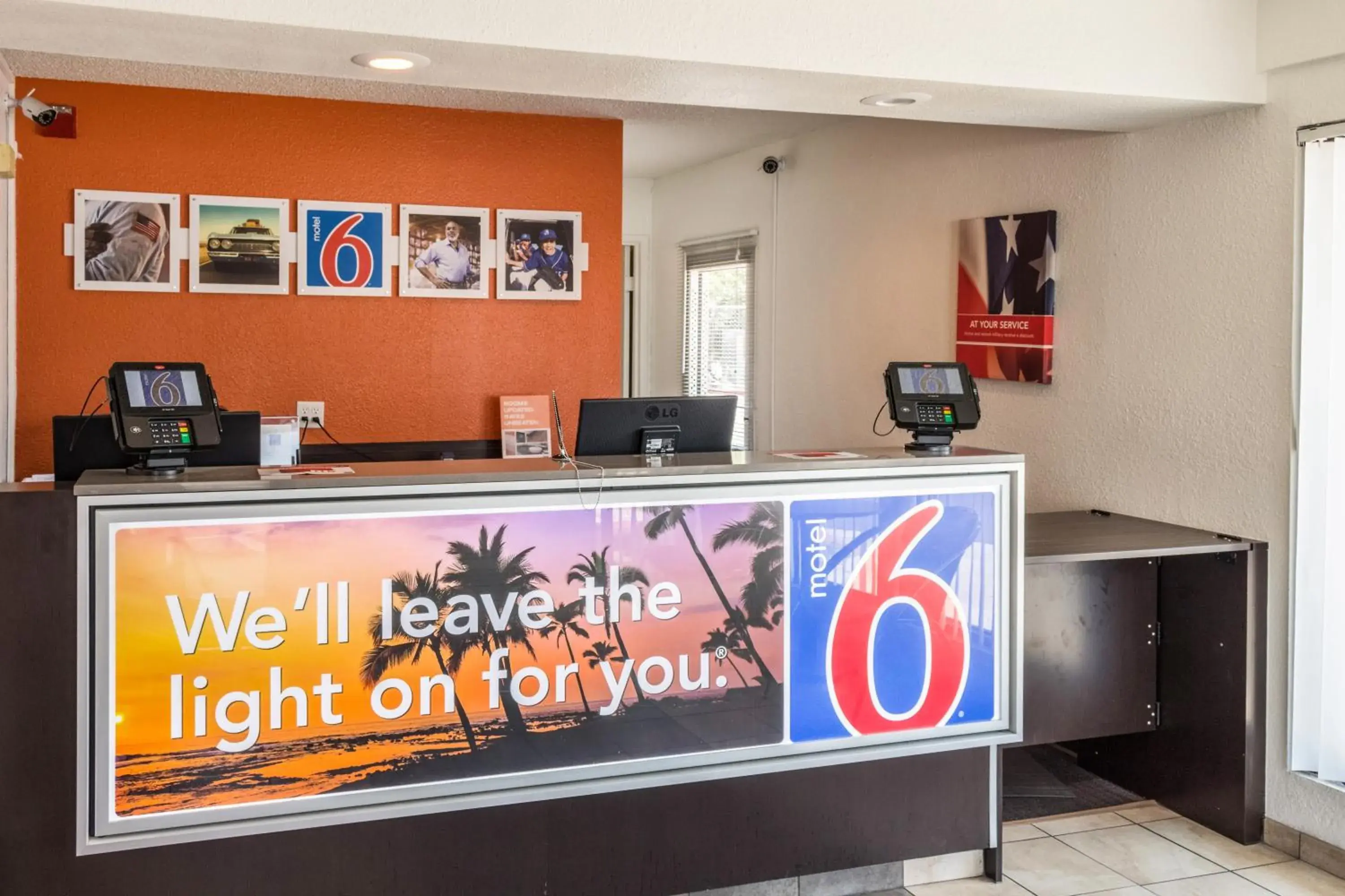 Lobby or reception in Motel 6 Bakersfield, CA - Convention Center Lobby or reception in Motel 6 Bakersfield, CA - Convention Center