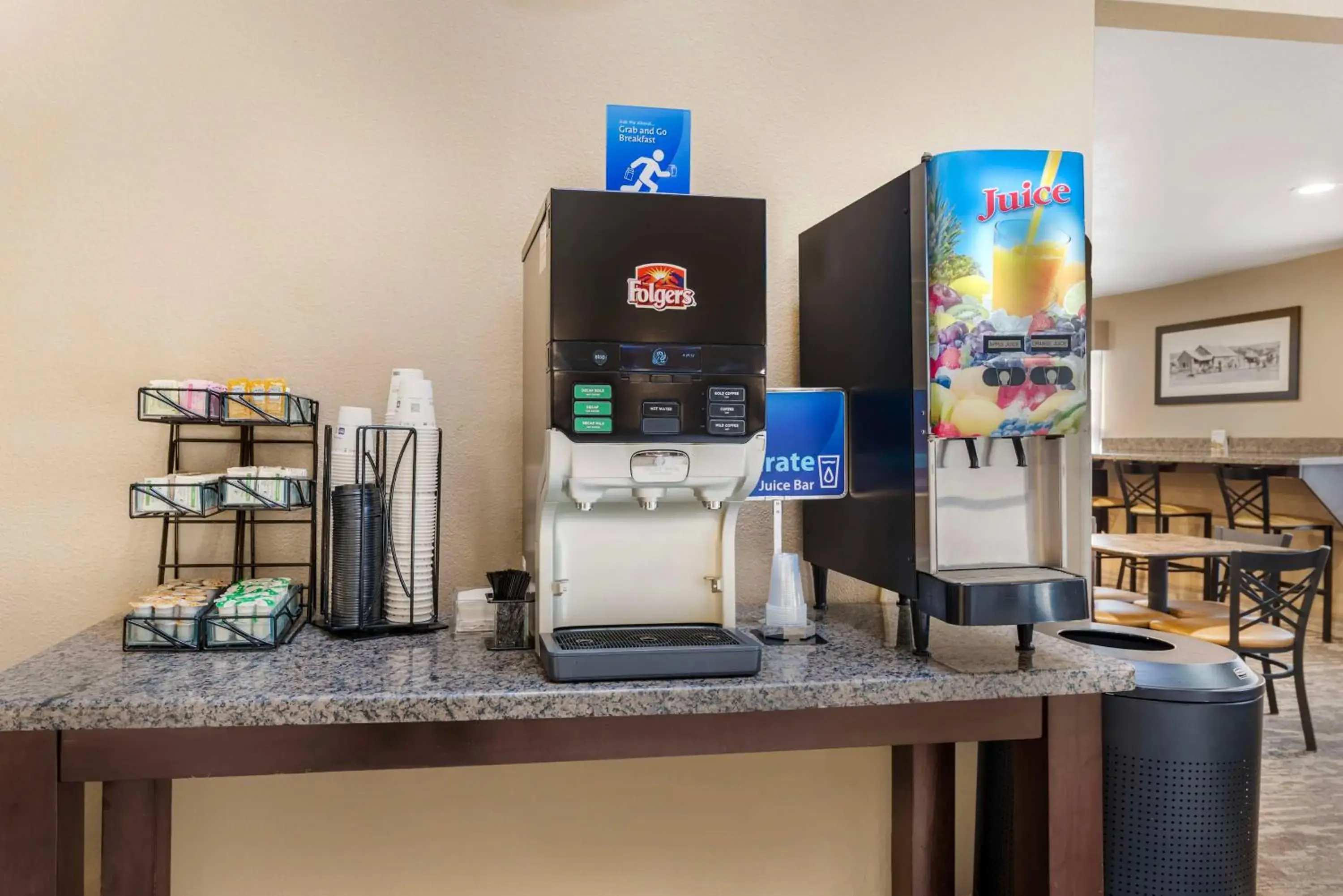 Breakfast in Best Western Executive Inn & Suites Breakfast in Best Western Executive Inn & Suites