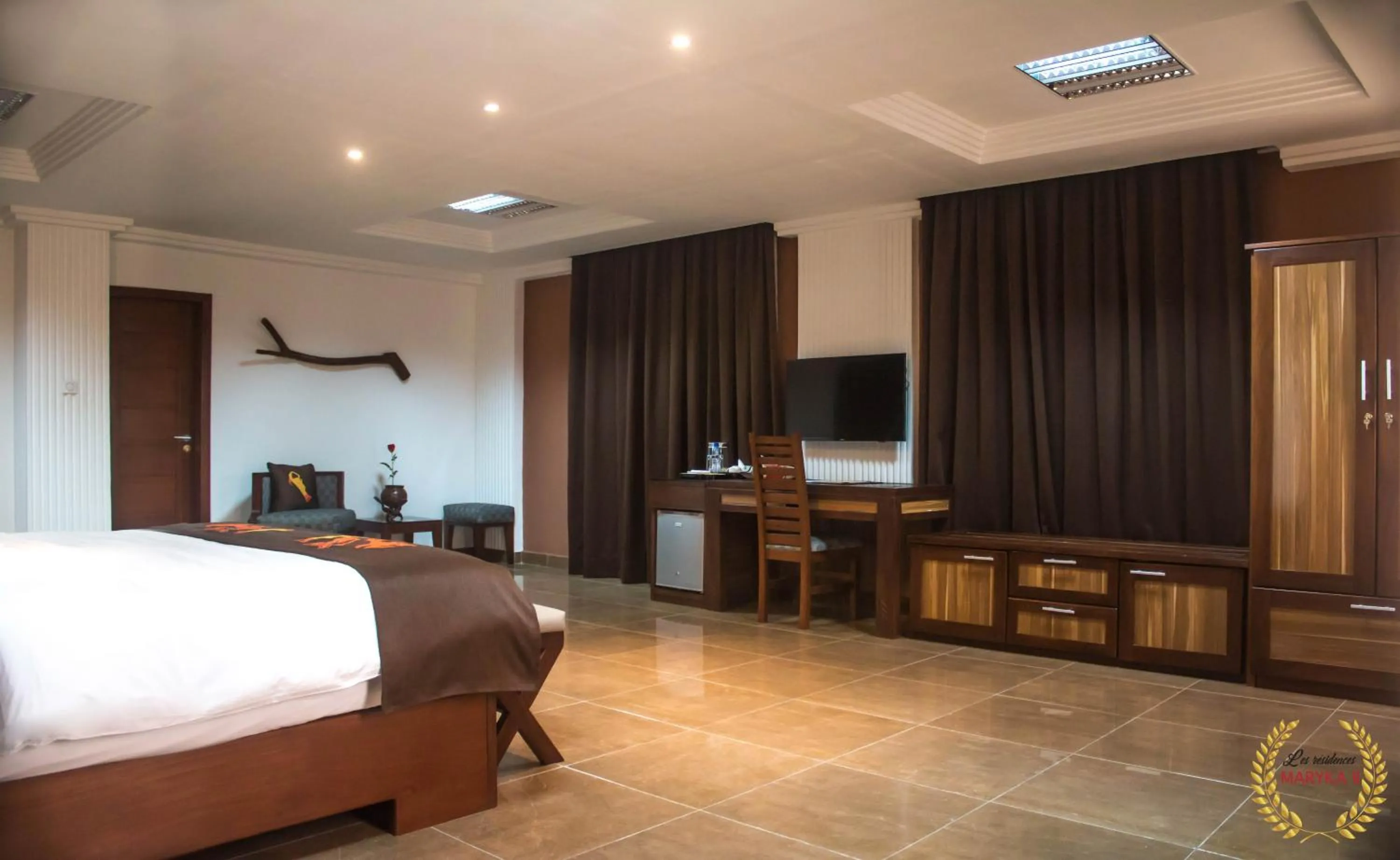 Bedroom, Bed in Residence Maryka II