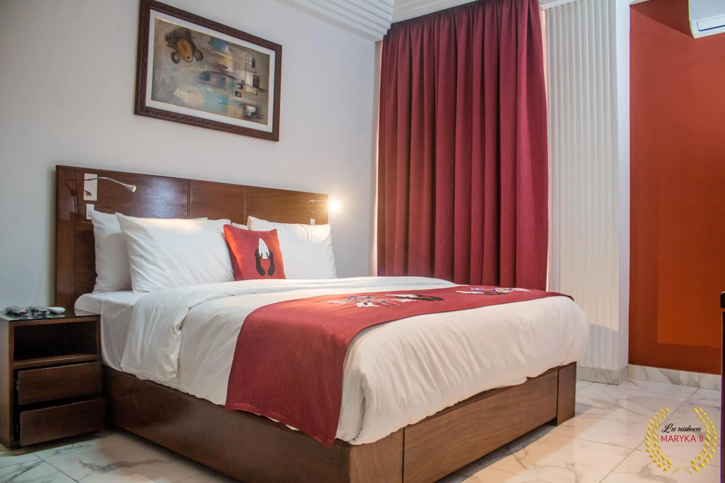 Bedroom, Bed in Residence Maryka II