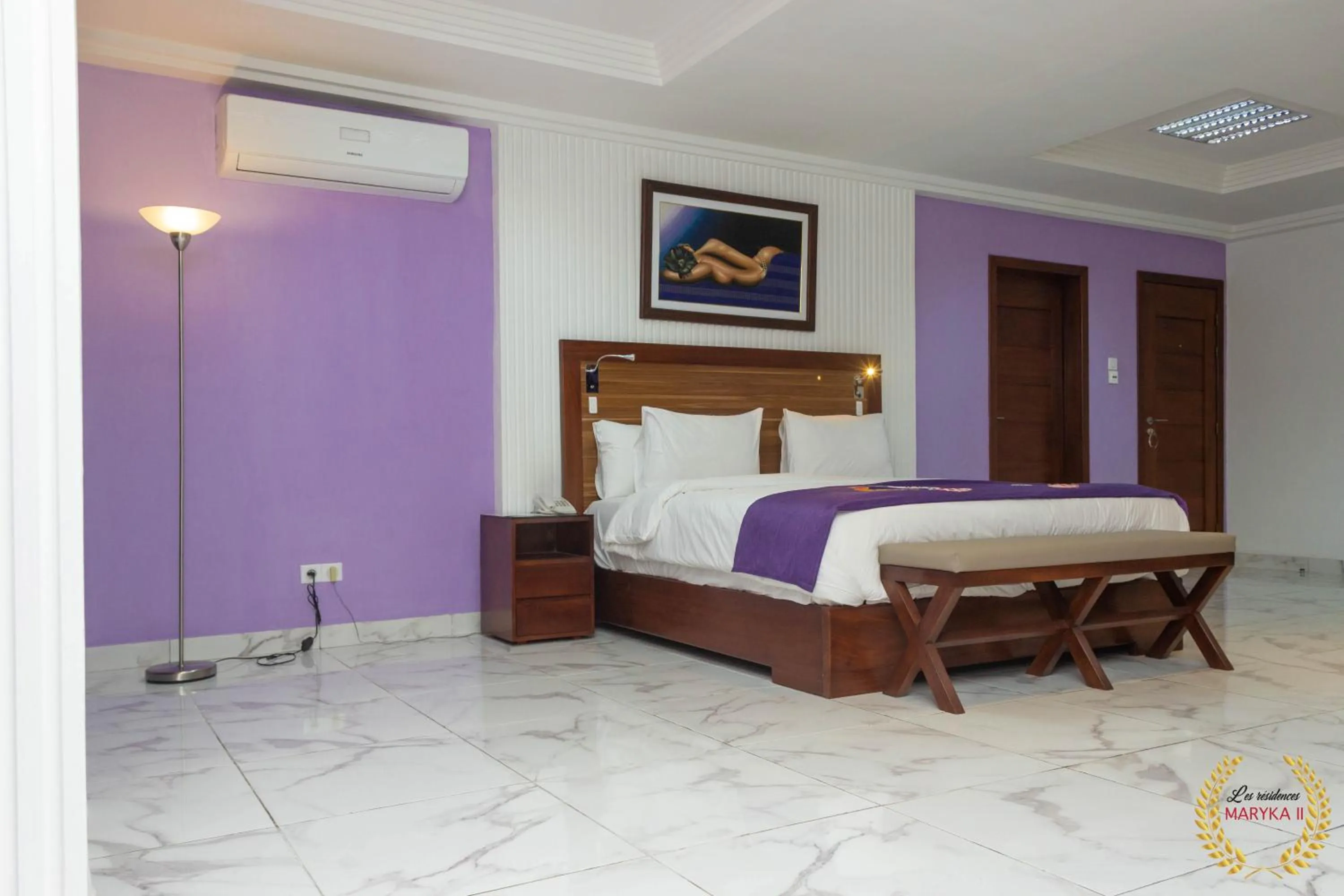 Bedroom, Bed in Residence Maryka II