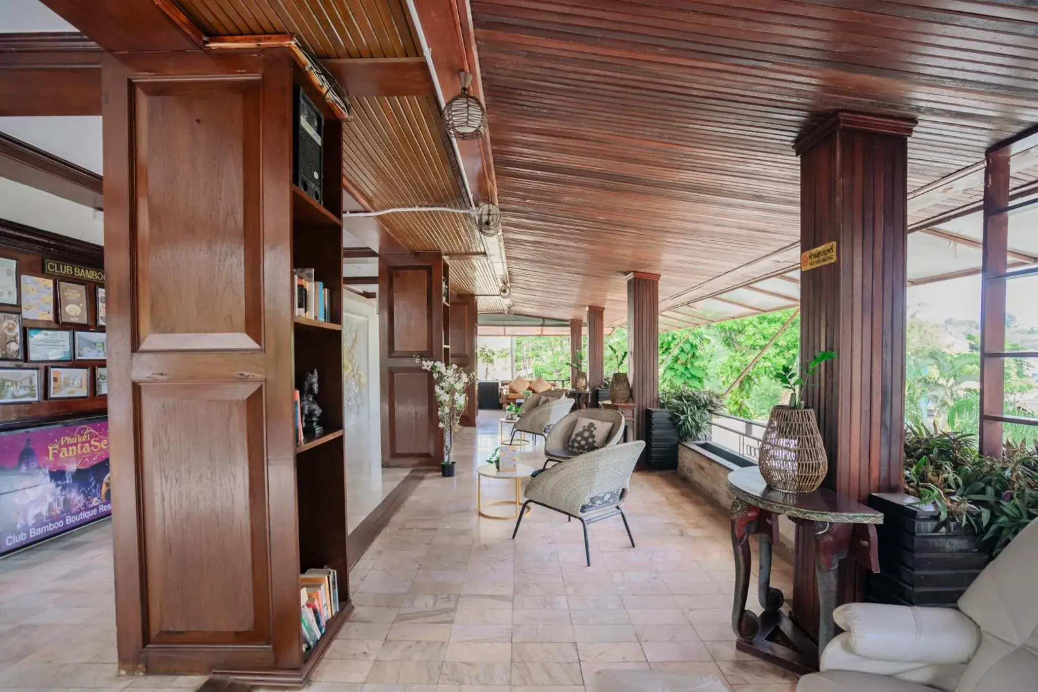 Lobby or reception in Club Bamboo Boutique Patong Beach Resort Lobby or reception in Club Bamboo Boutique Patong Beach Resort