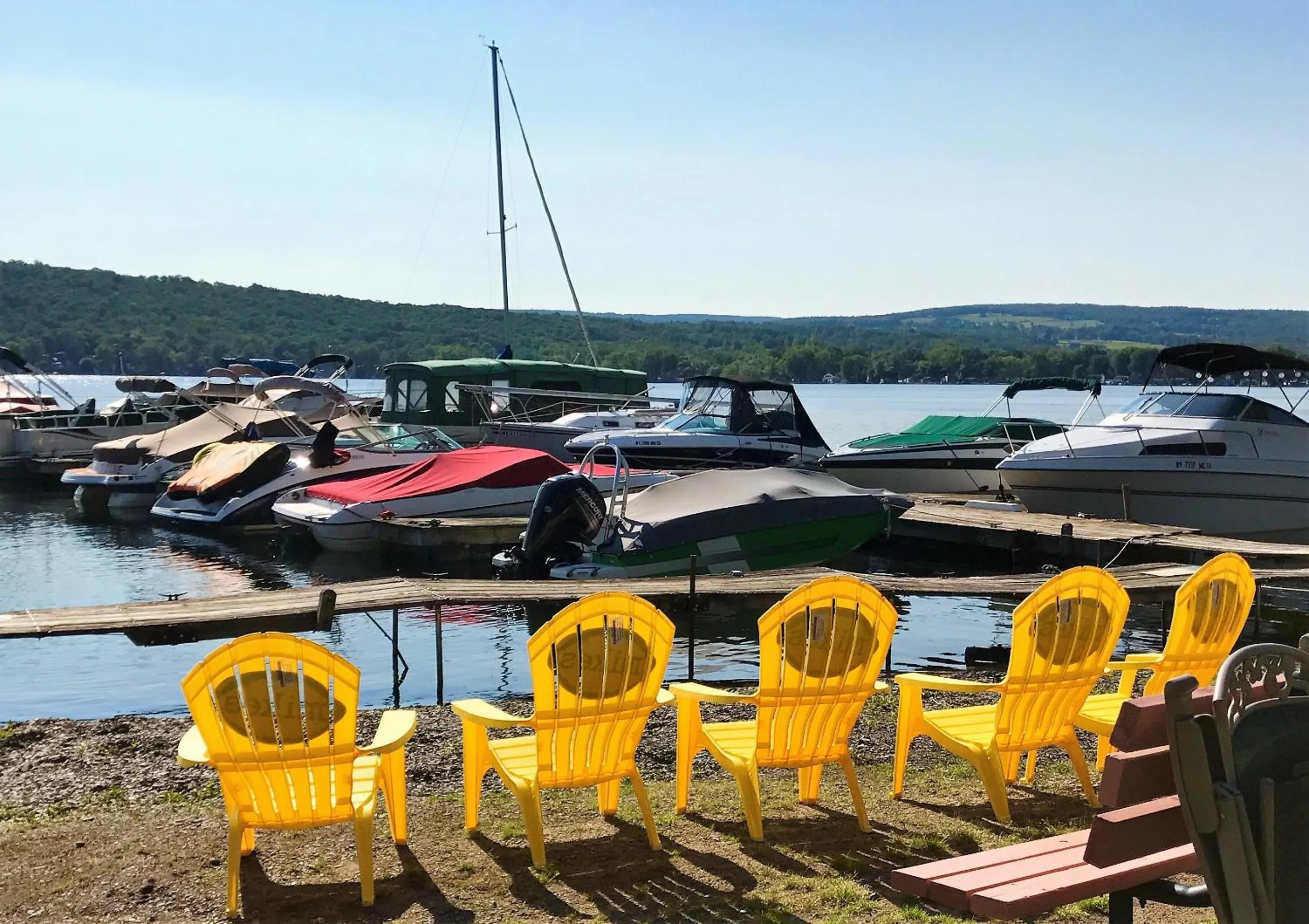 Lake view in Beachcomber Inn