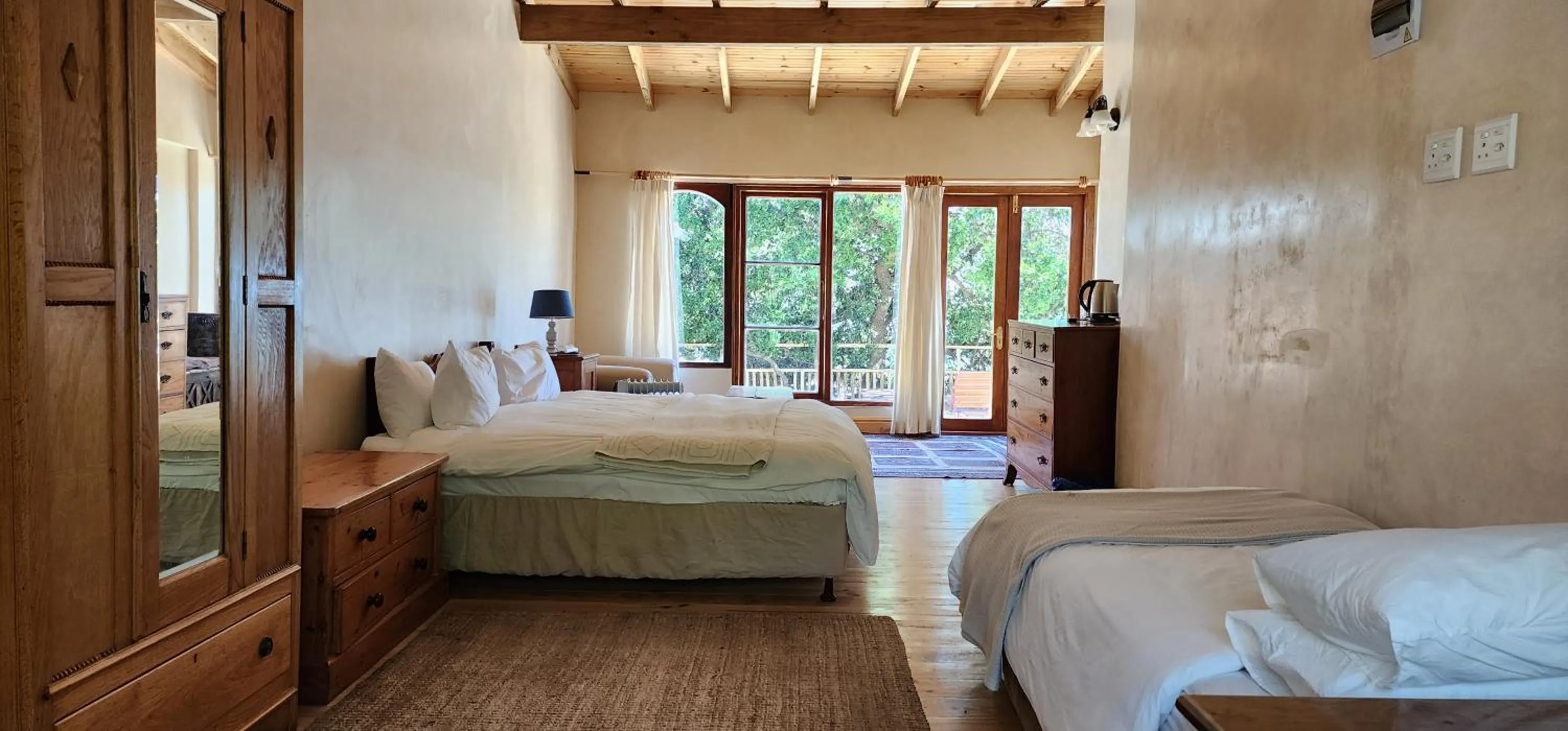 Bed in Monkey Valley Resort