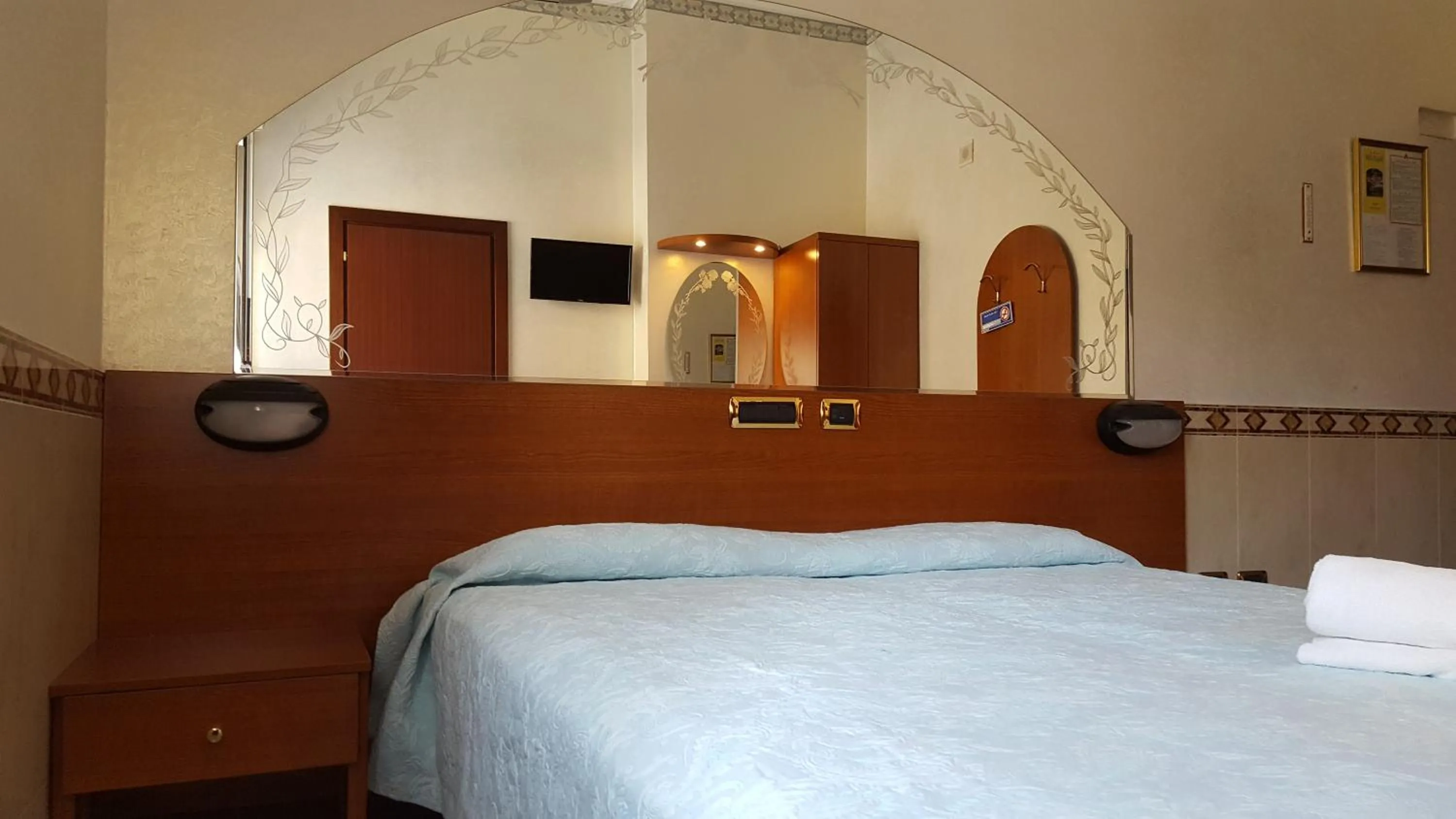 Bedroom, Bed in Motel Villaggio