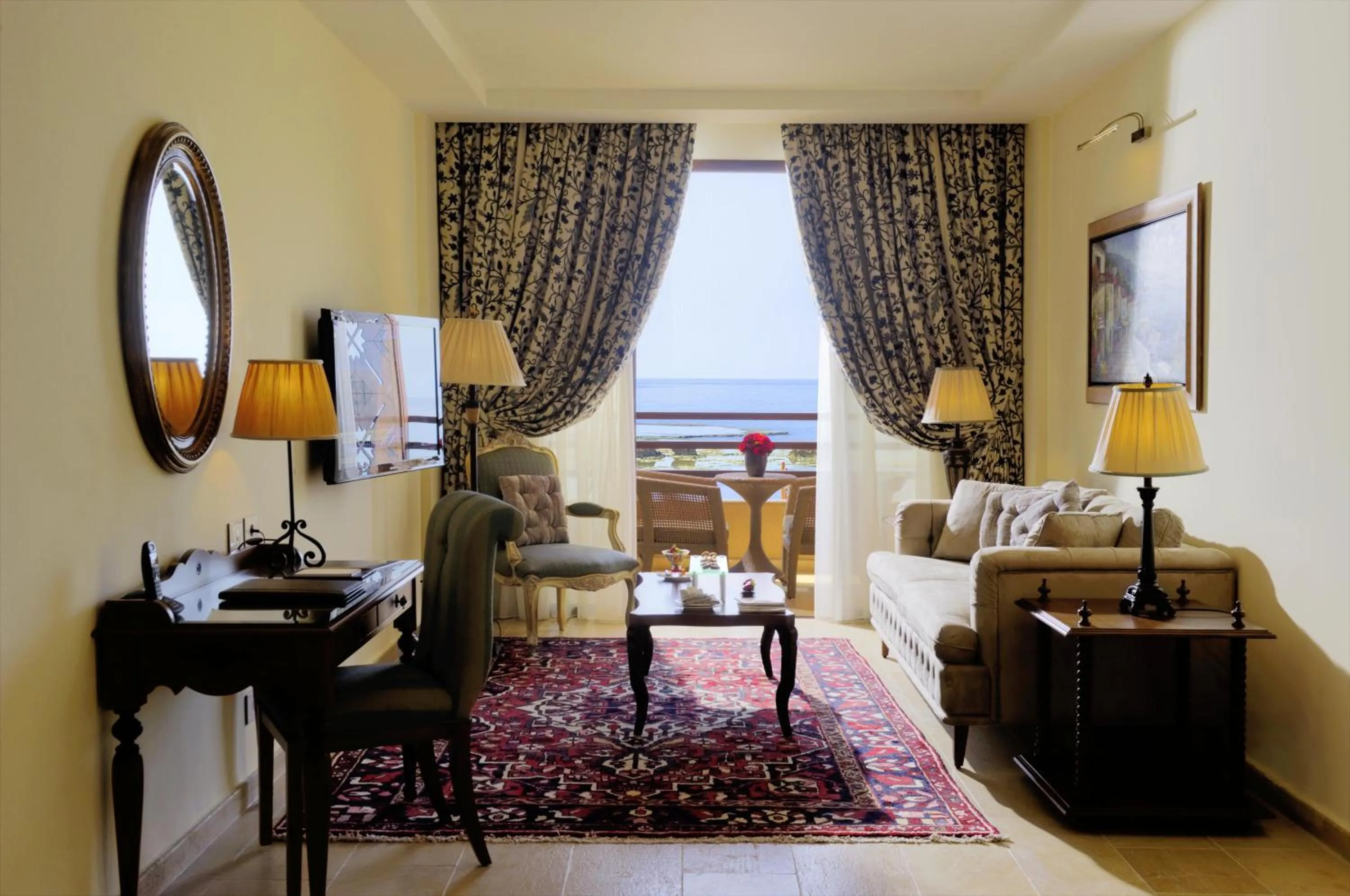 Living room in Byblos Sur Mer