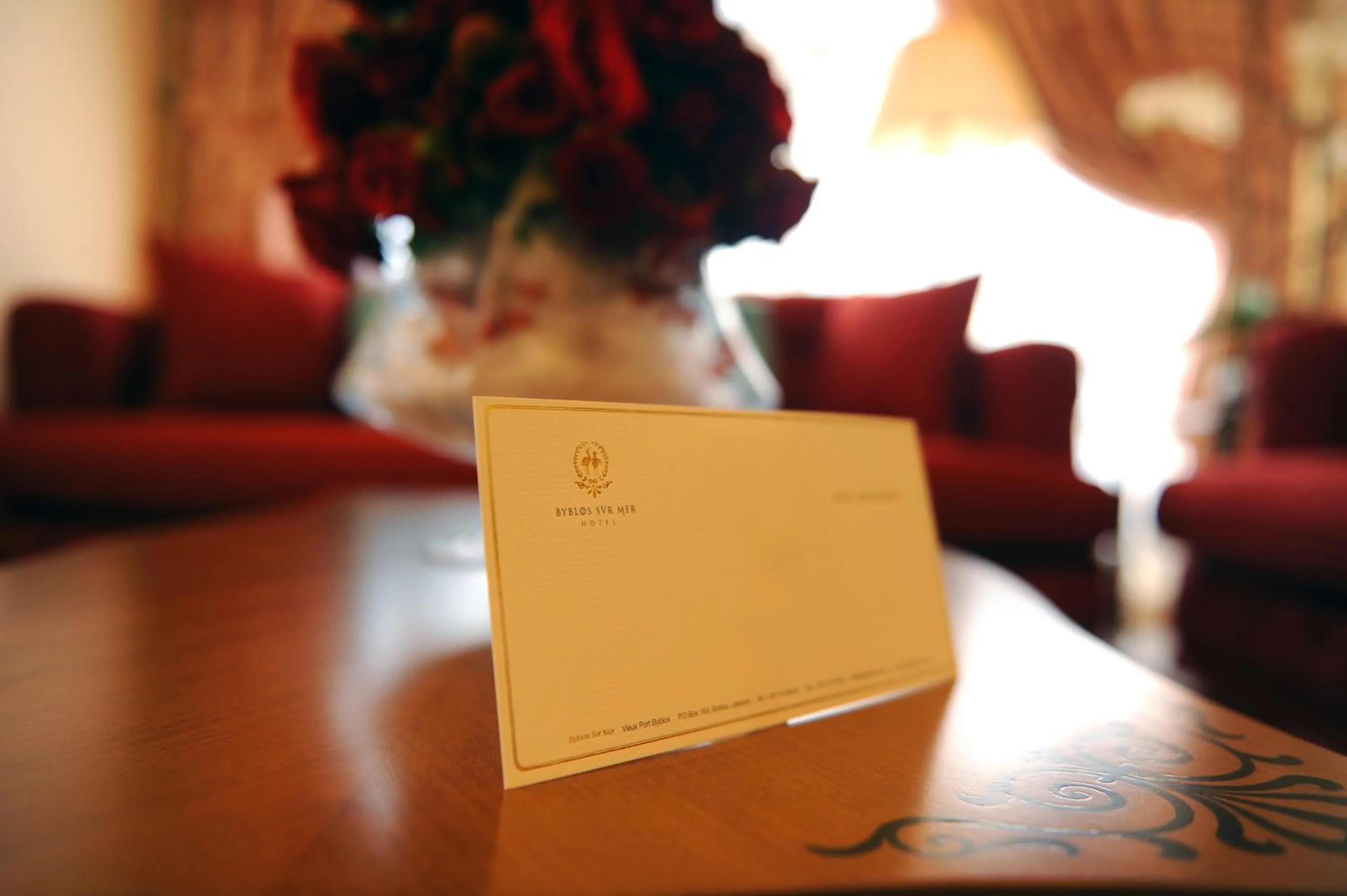 Decorative detail in Byblos Sur Mer