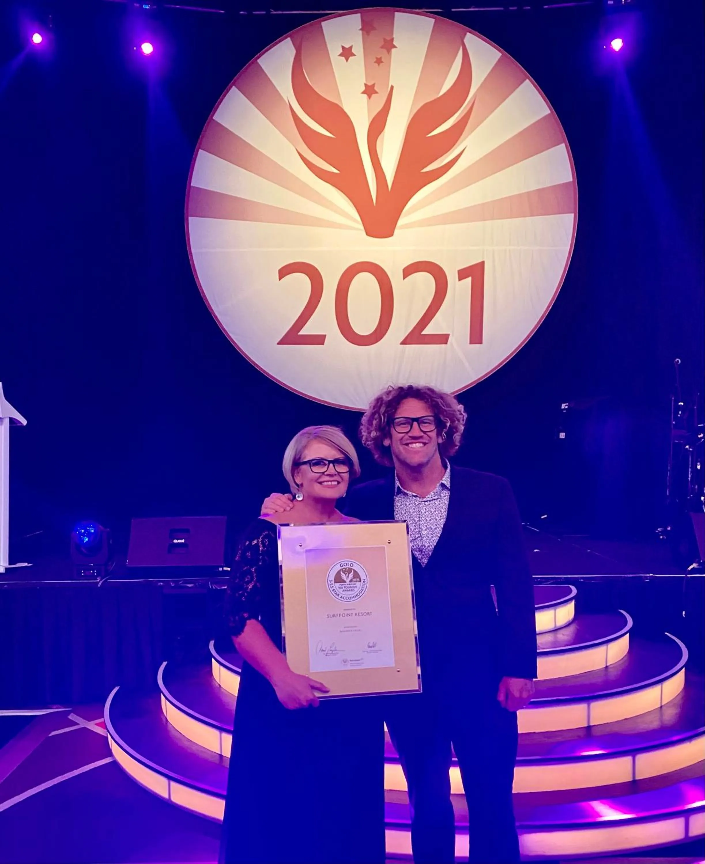 Certificate/Award in Surfpoint Resort