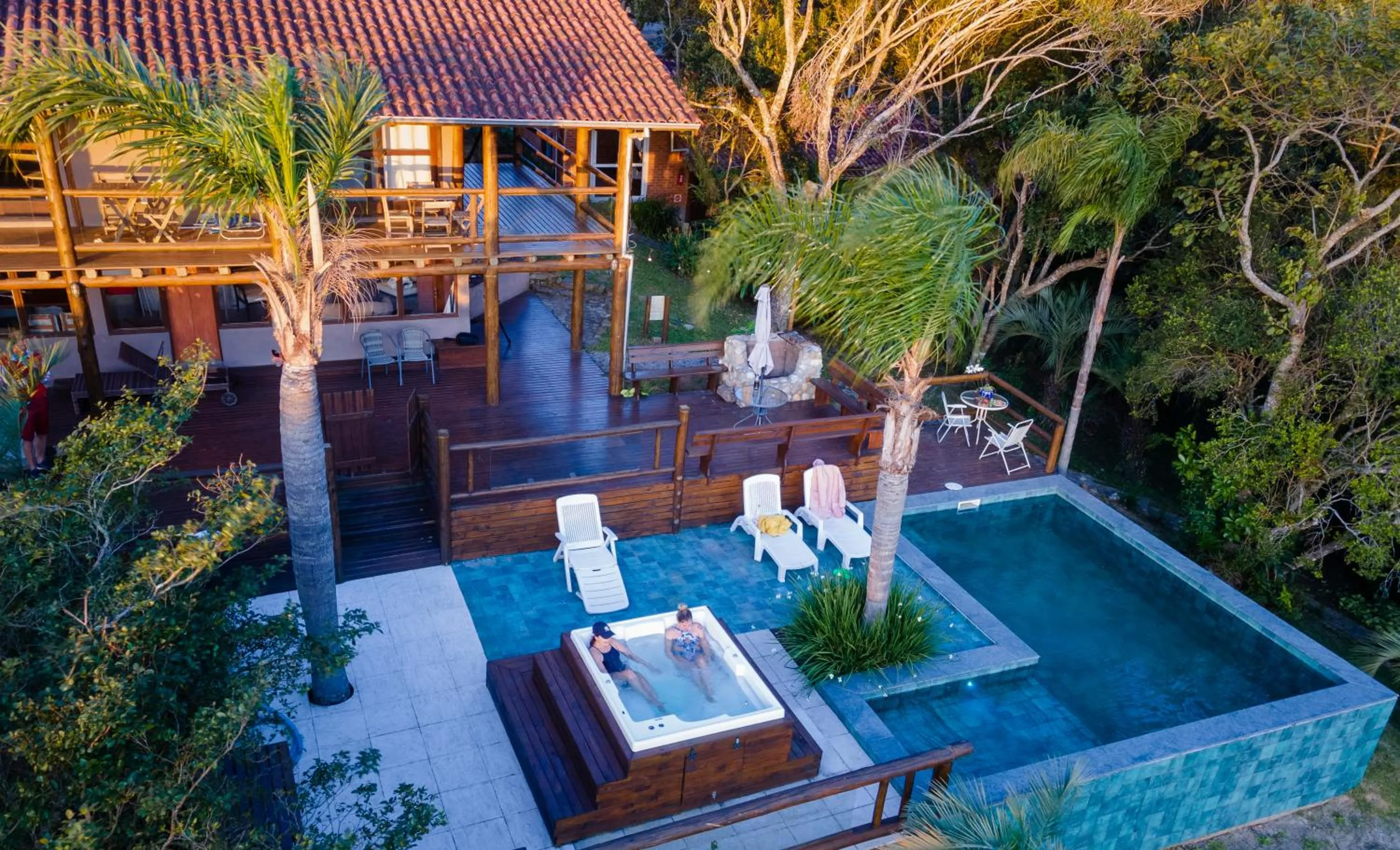 Property building in Pousada Paraíso do Luz