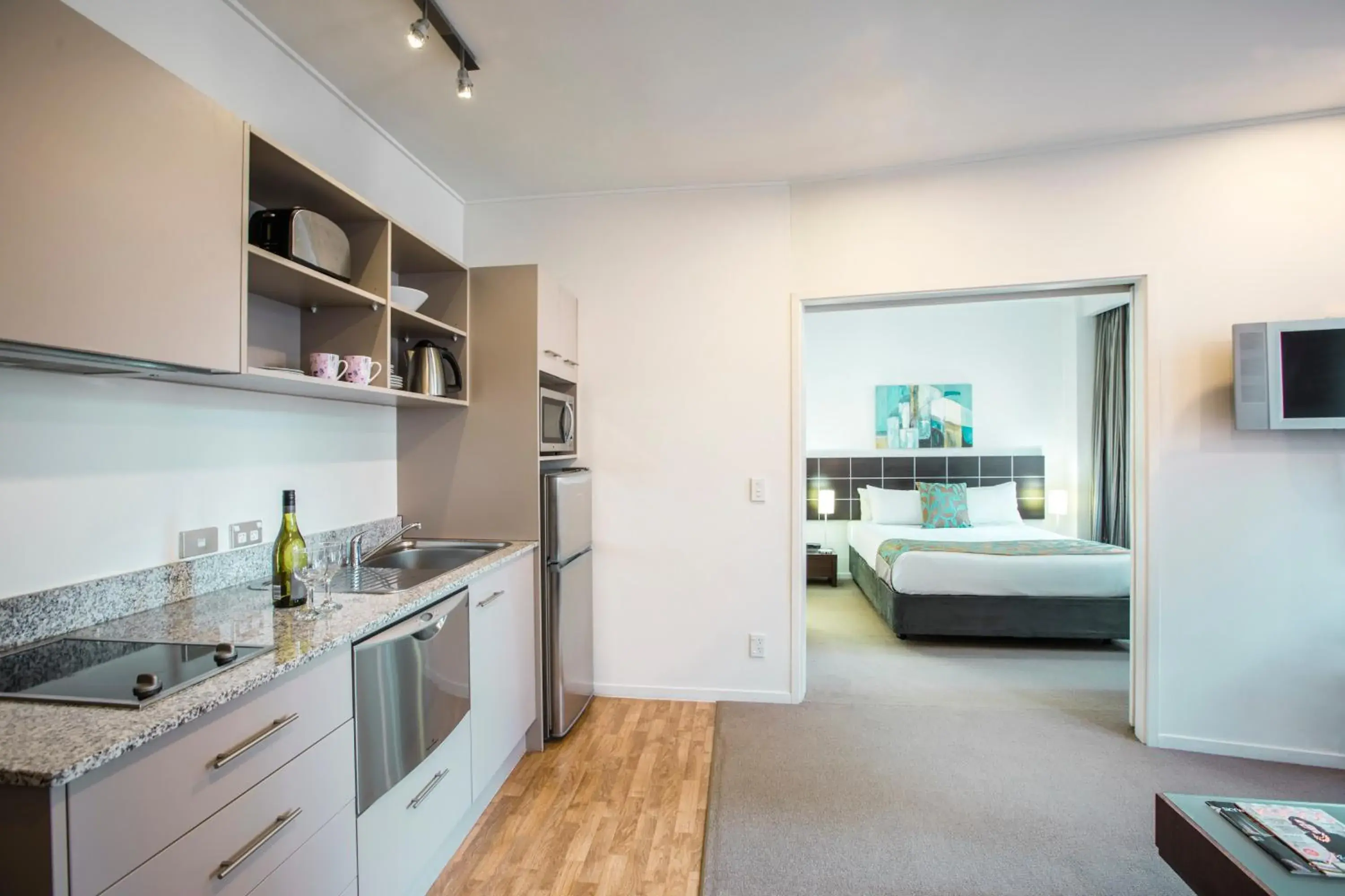 Bed in Quest On Lambton Serviced Apartments Bed in Quest On Lambton Serviced Apartments
