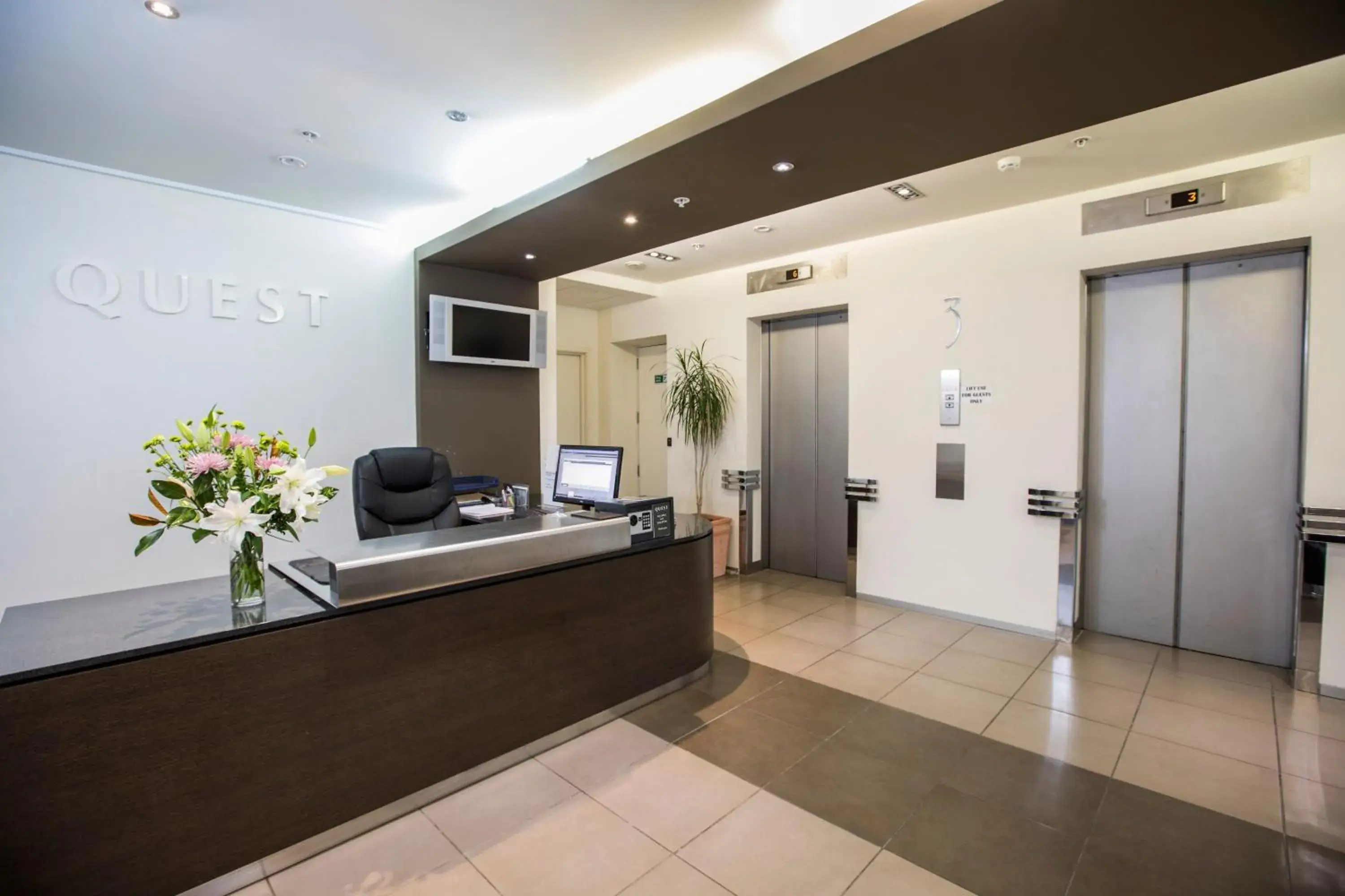 Lobby or reception in Quest On Lambton Serviced Apartments Lobby or reception in Quest On Lambton Serviced Apartments