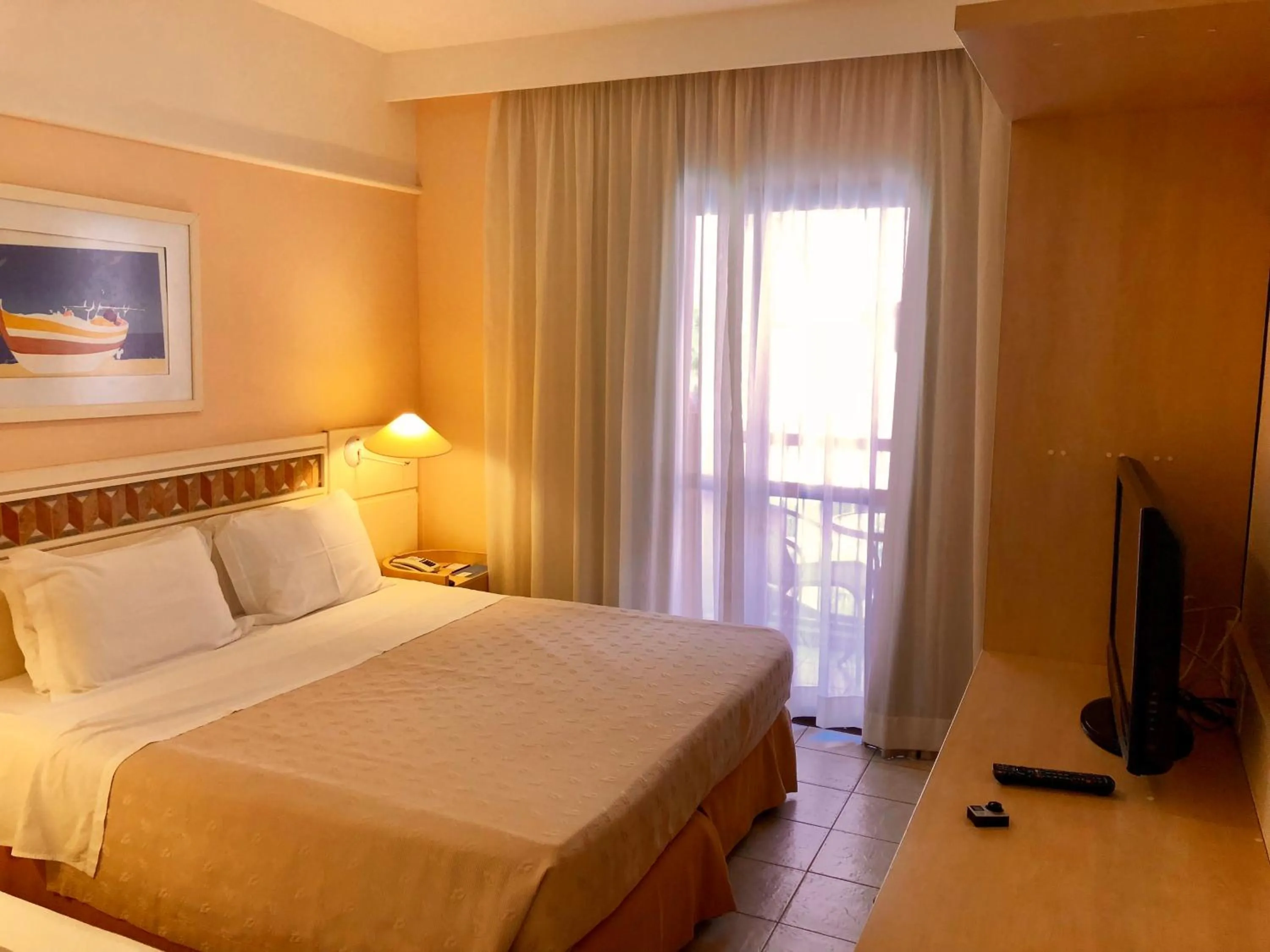 Bed in Flat Partic Hotel Jurere Beach Village