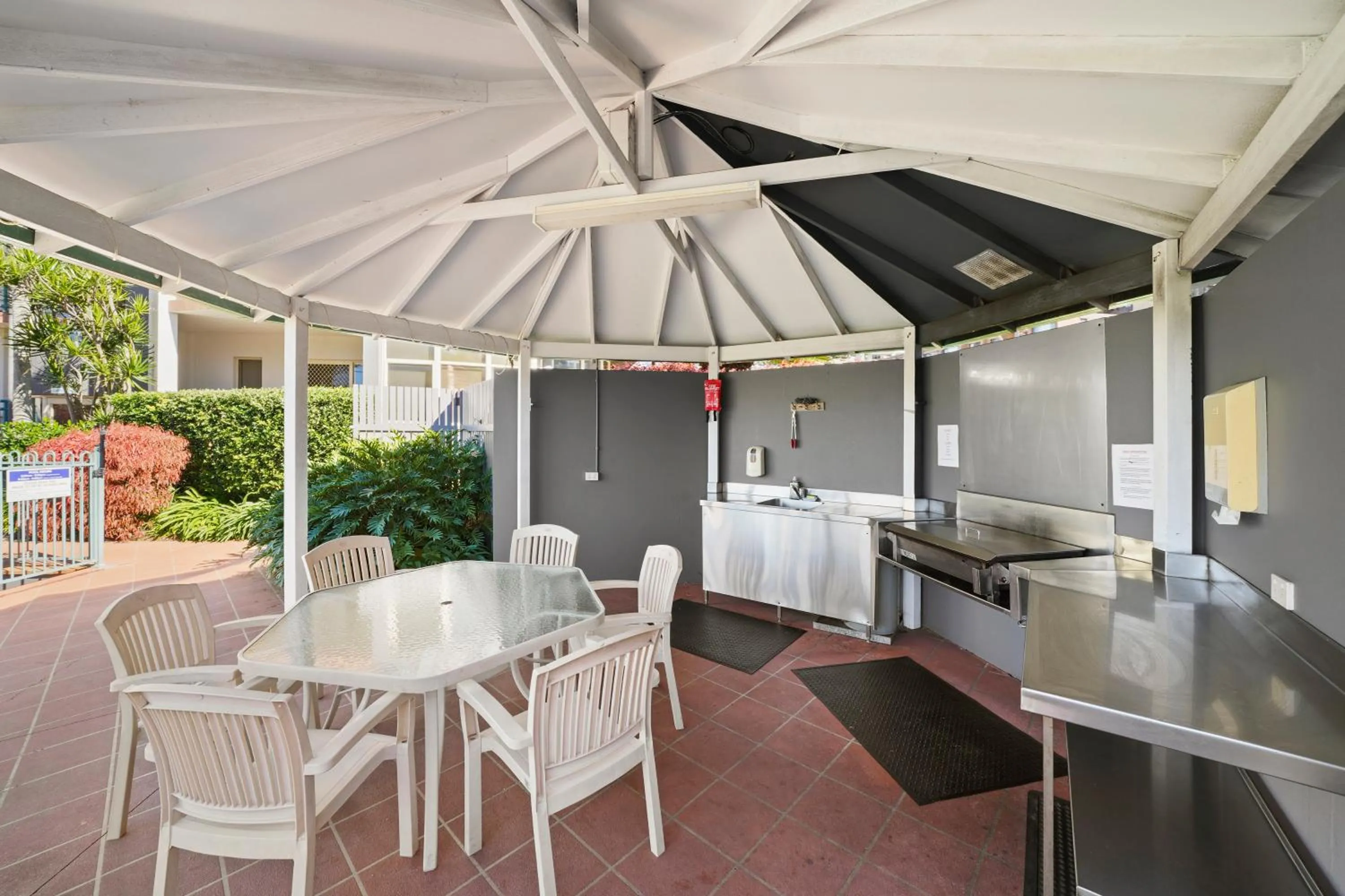 BBQ facilities in Town Beach Beachcomber Resort