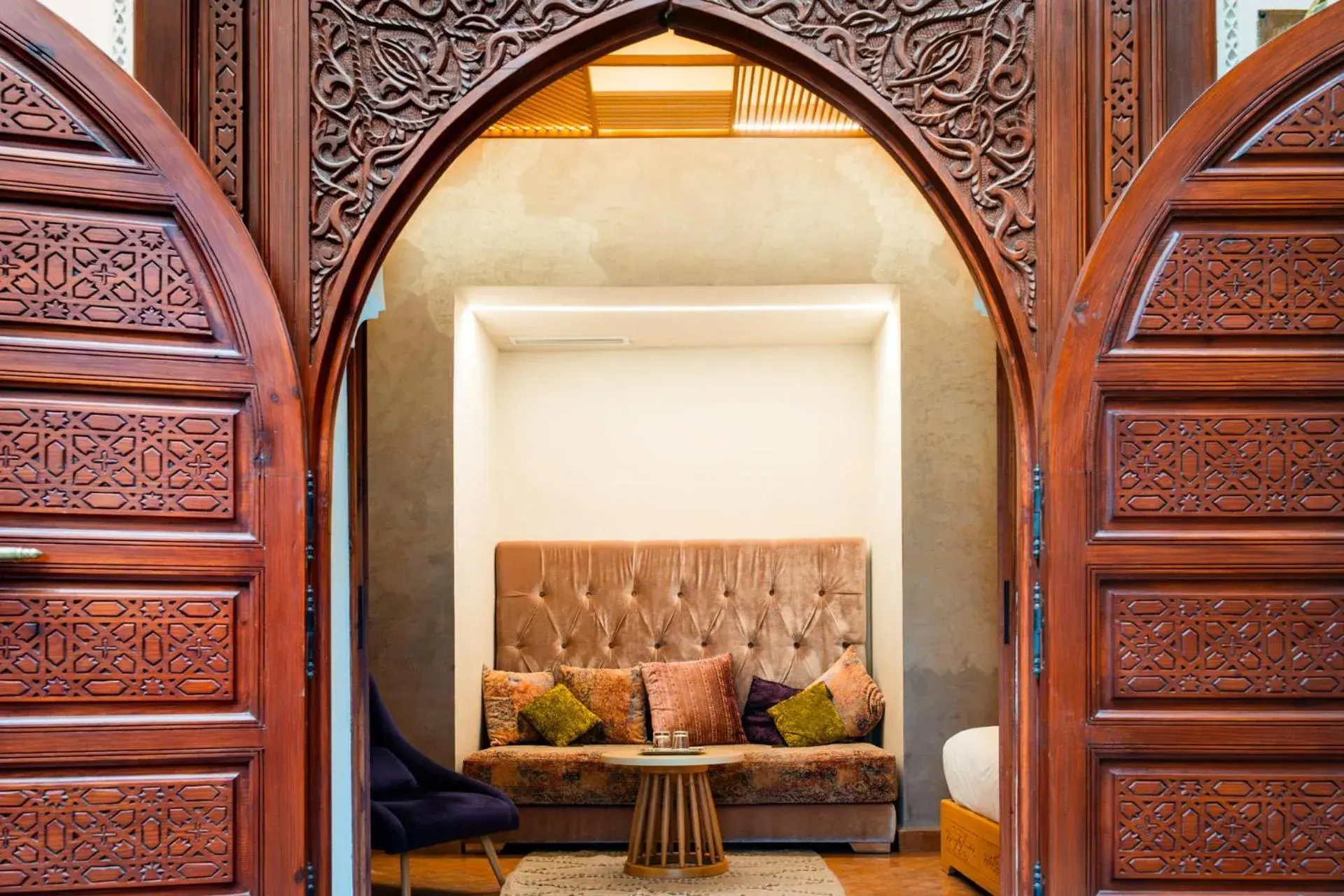 Living room in Ysalis Riad Restaurant & Spa Living room in Ysalis Riad Restaurant & Spa