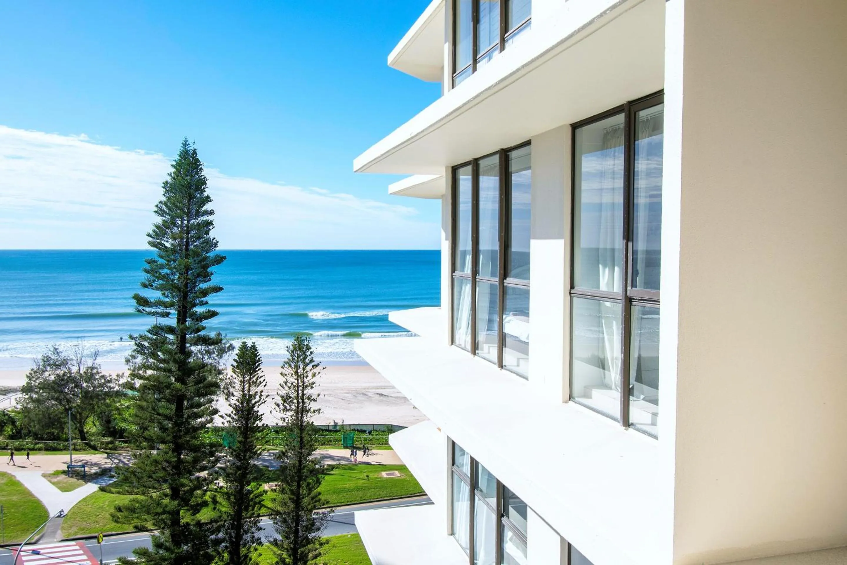 Sea view in Seacrest Beachfront Apartments Gold Coast