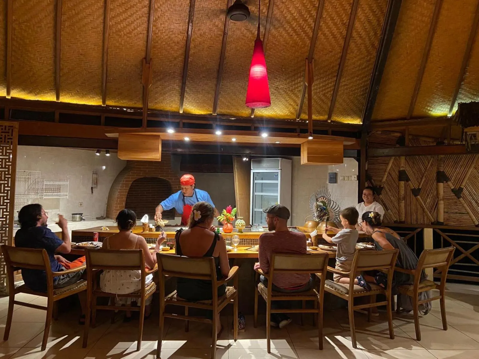 Restaurant/places to eat in Puri Dajuma Beach Eco-Resort & Spa