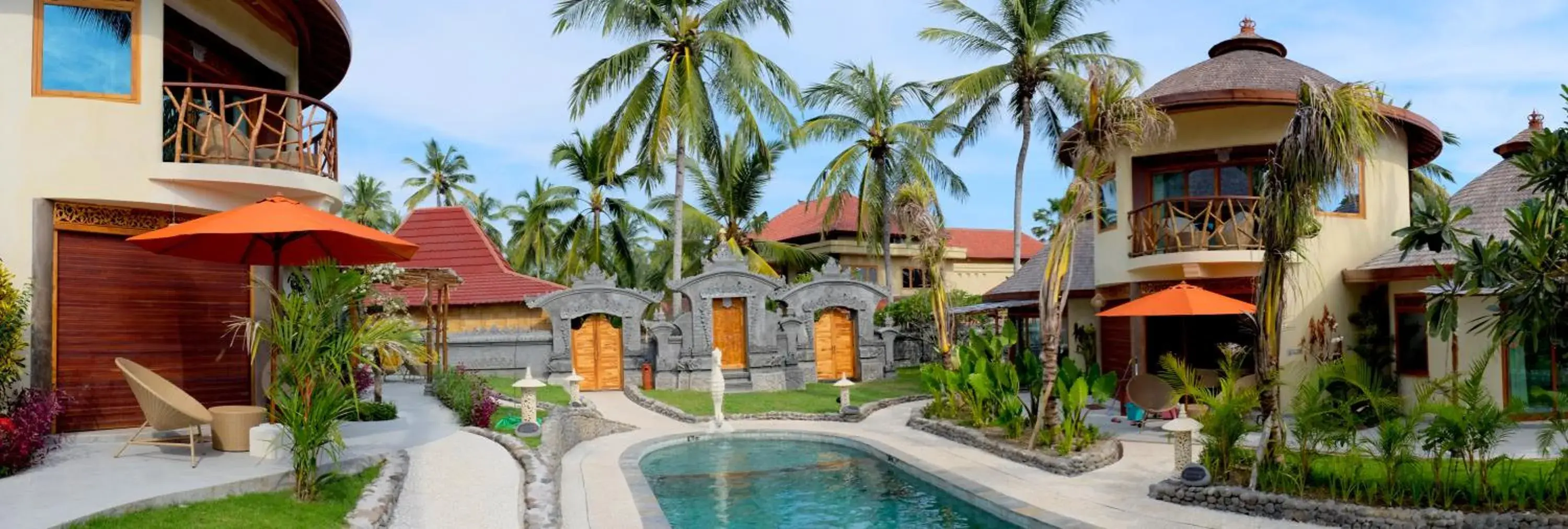 Facade/entrance in Puri Dajuma Beach Eco-Resort & Spa Facade/entrance in Puri Dajuma Beach Eco-Resort & Spa