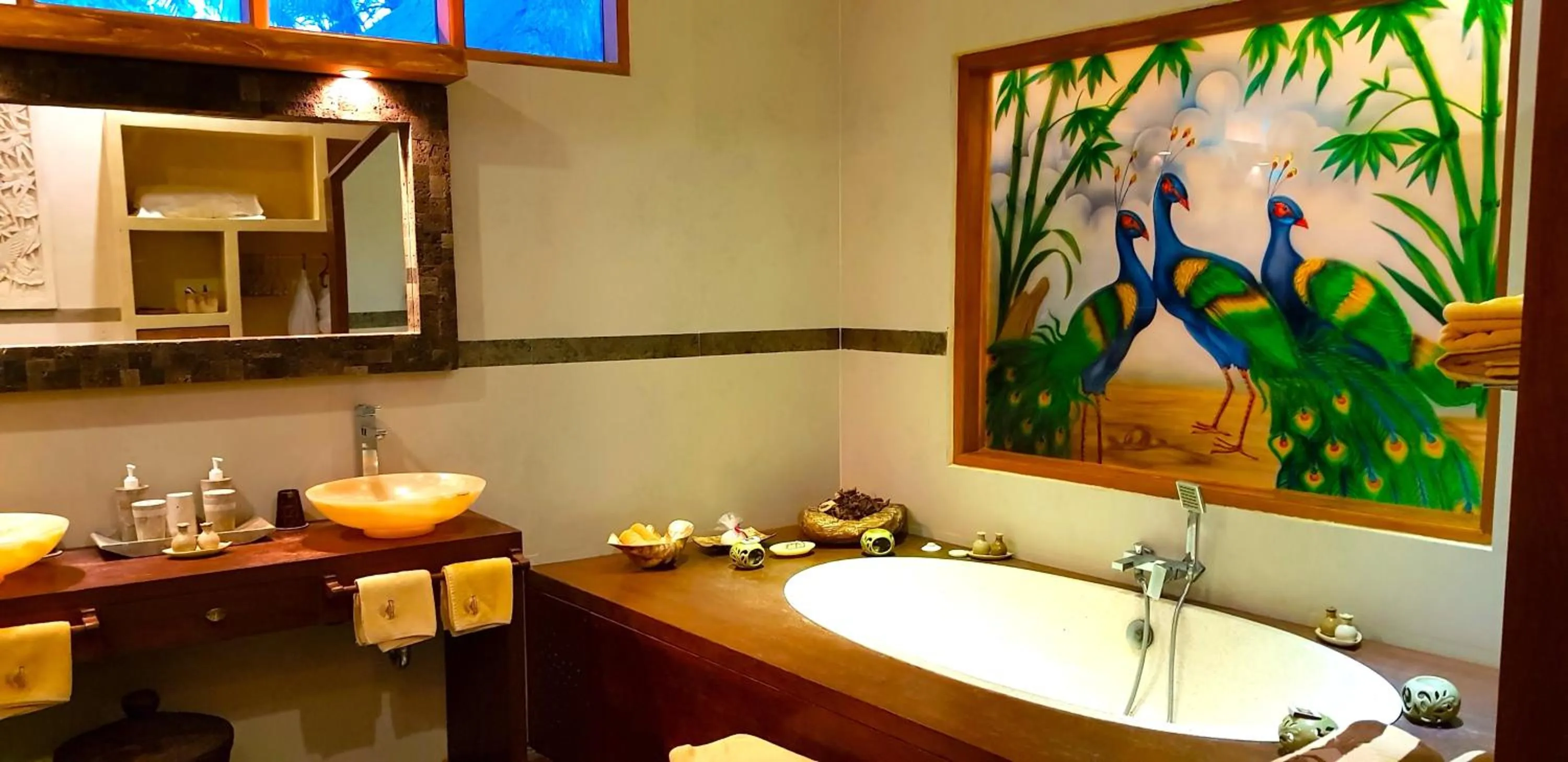 Bathroom in Puri Dajuma Beach Eco-Resort & Spa