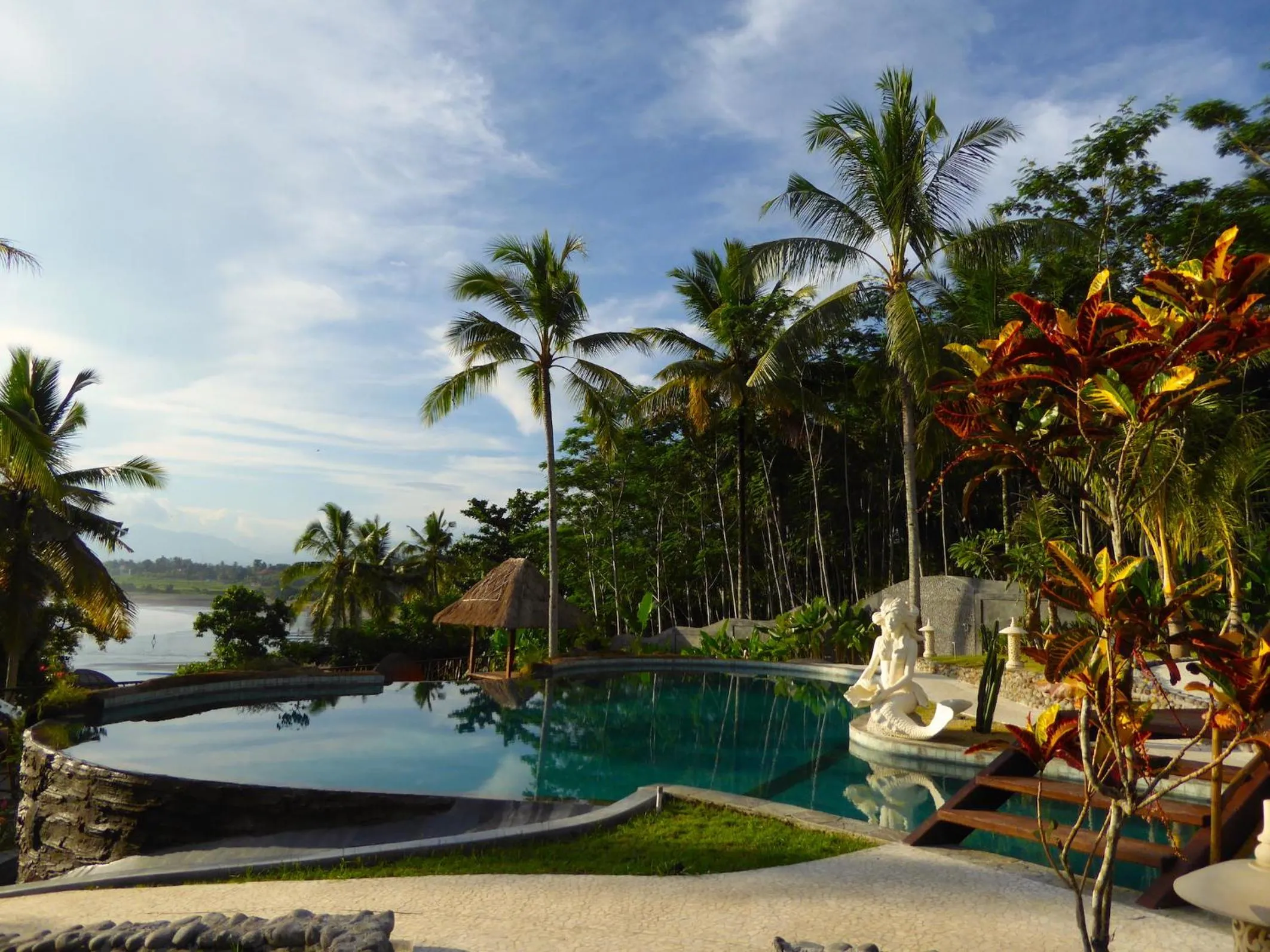 Swimming pool in Puri Dajuma Beach Eco-Resort & Spa