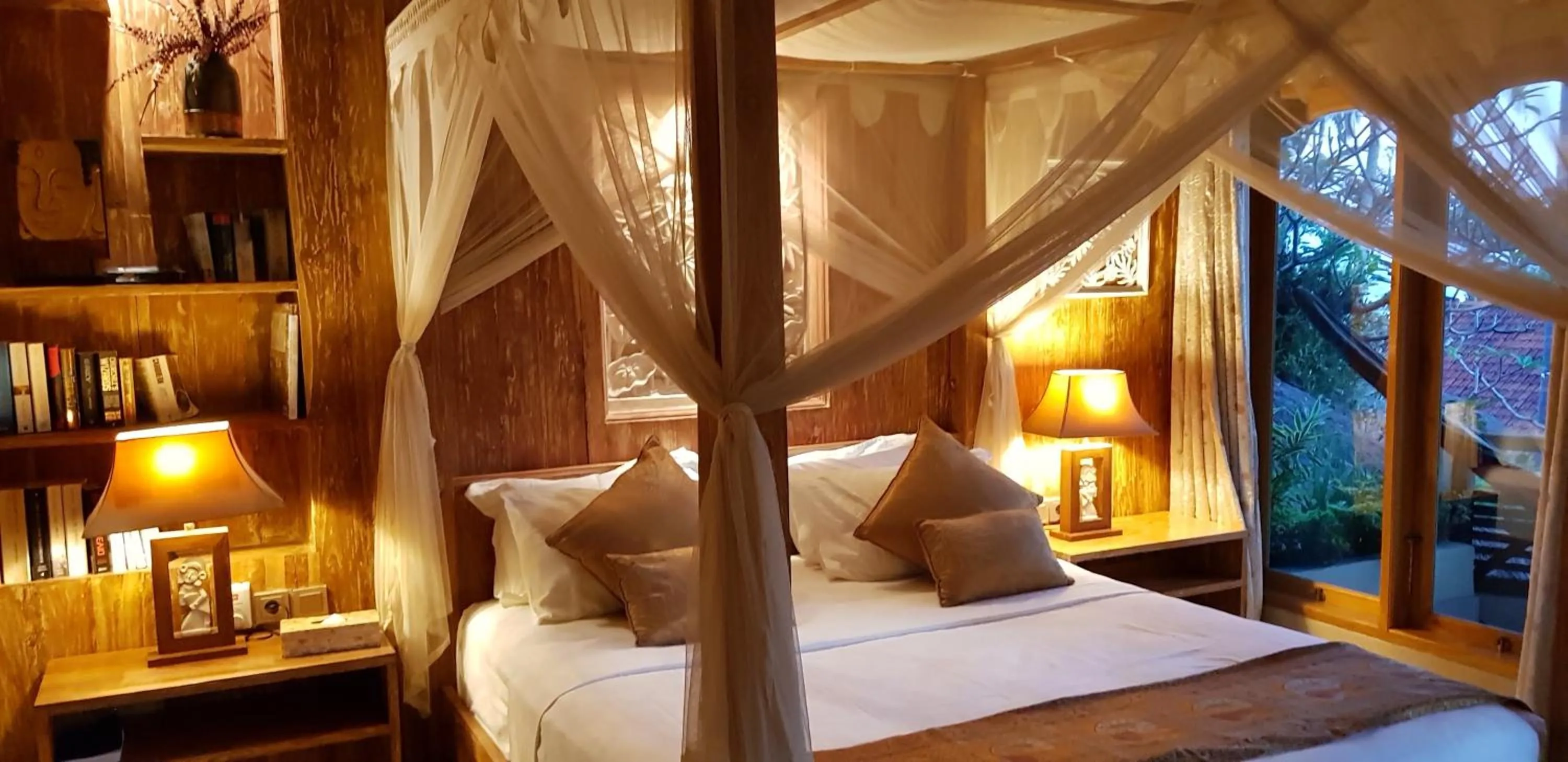 Bedroom, Bed in Puri Dajuma Beach Eco-Resort & Spa