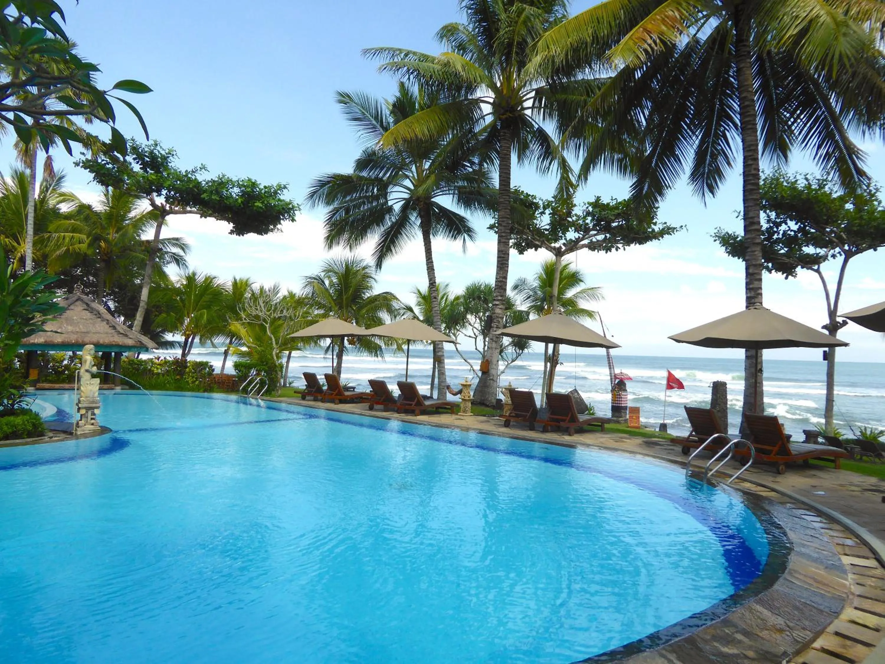 Swimming pool in Puri Dajuma Beach Eco-Resort & Spa
