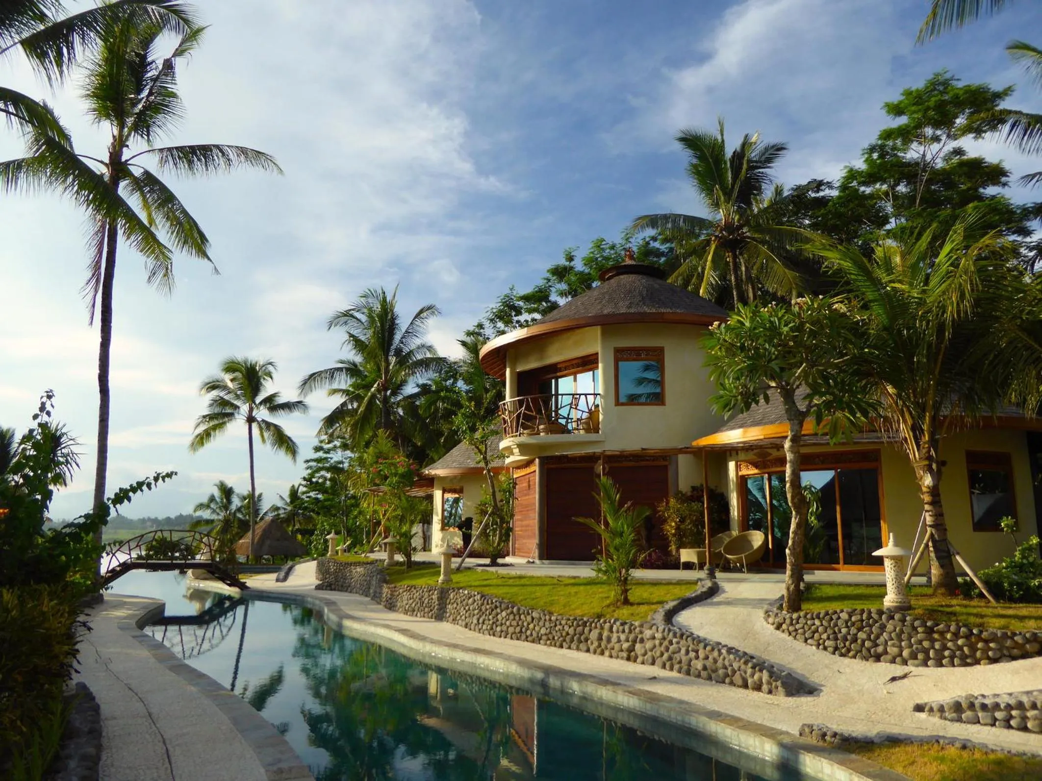 Swimming pool in Puri Dajuma Beach Eco-Resort & Spa